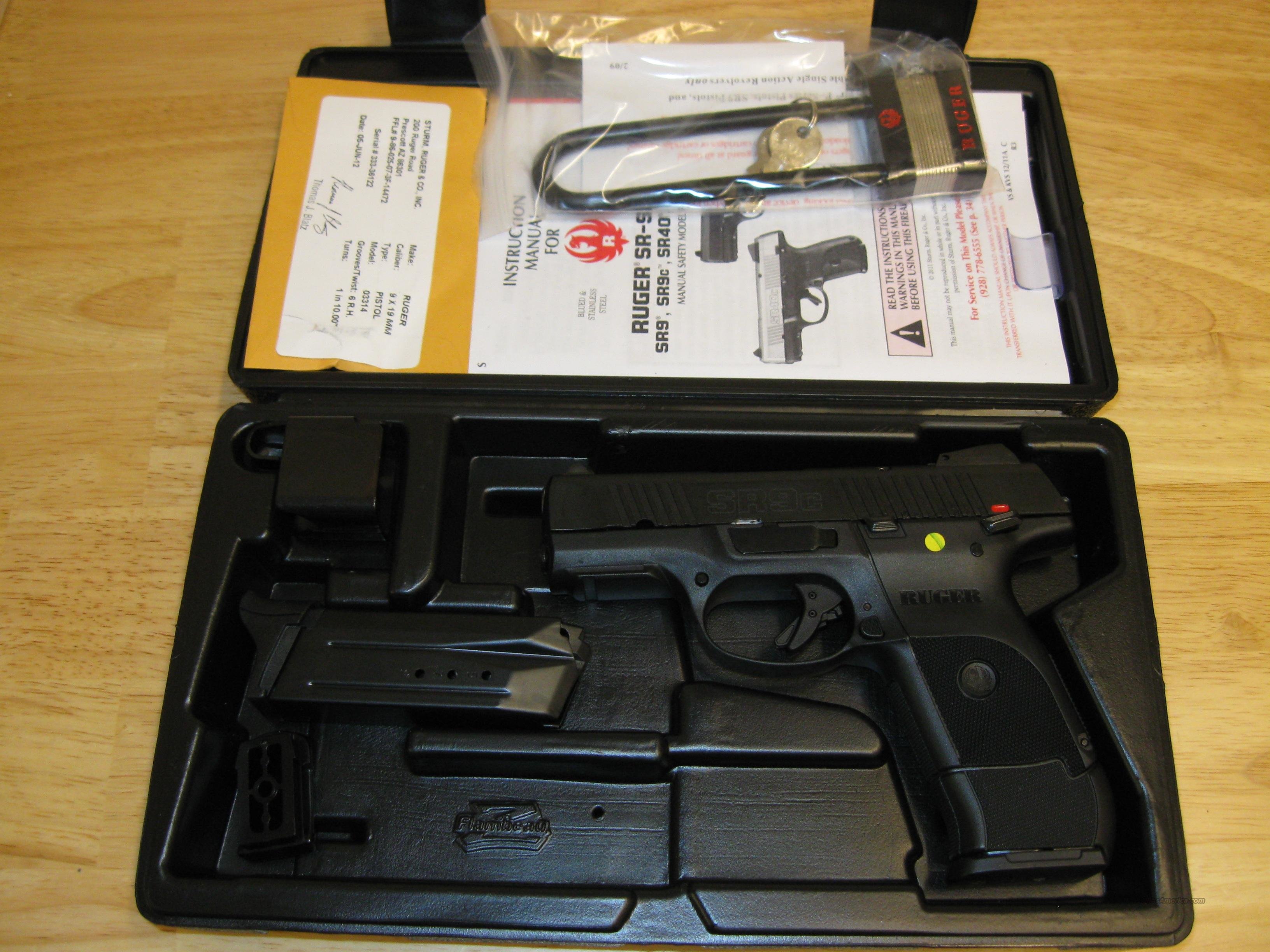 Ruger Sr9c Compact Pistol 3314 9mm For Sale At 927752258 5812