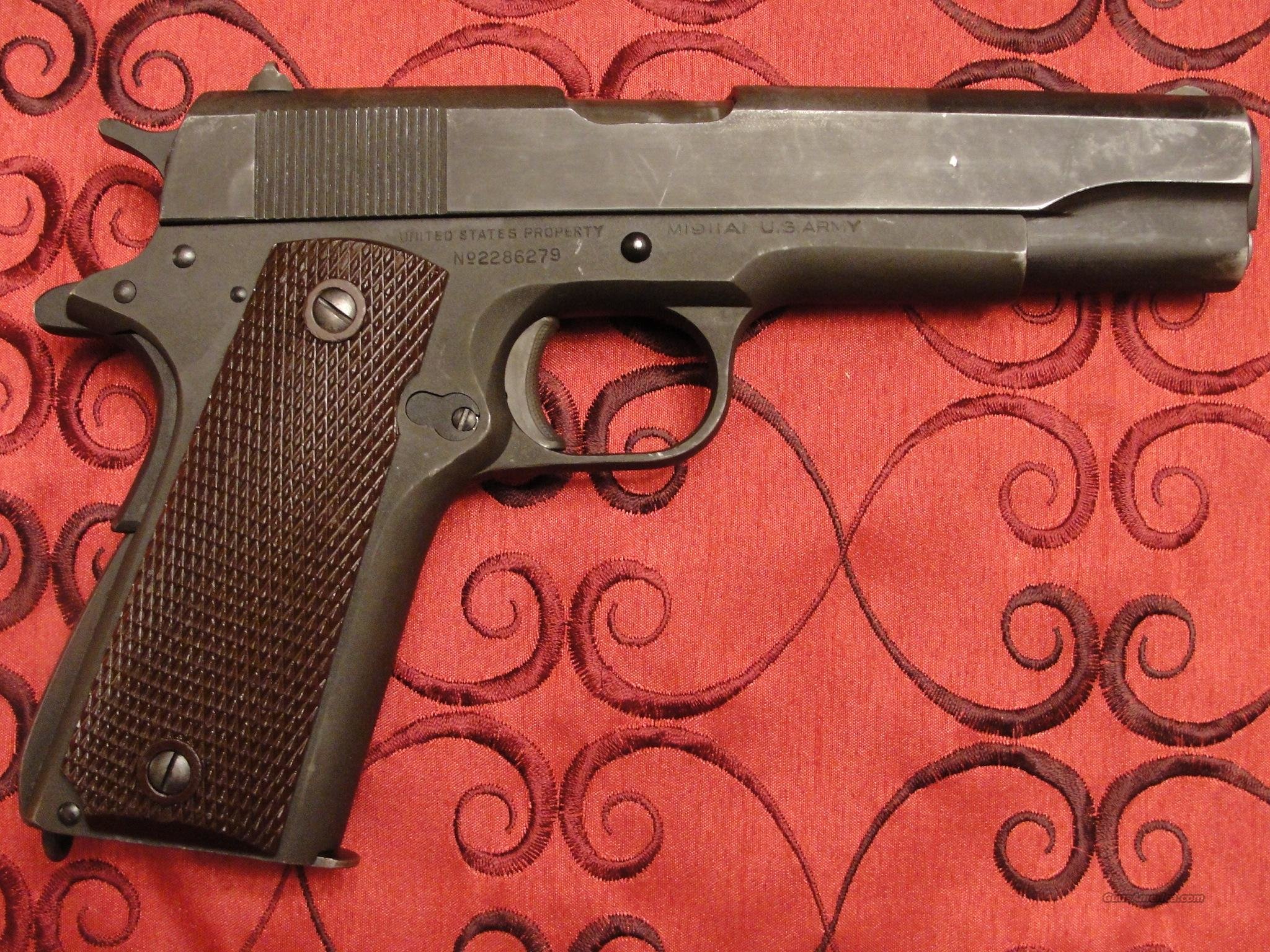 WWII 1945 COLT 1911A1 1911 GHD US P... for sale at Gunsamerica.com ...