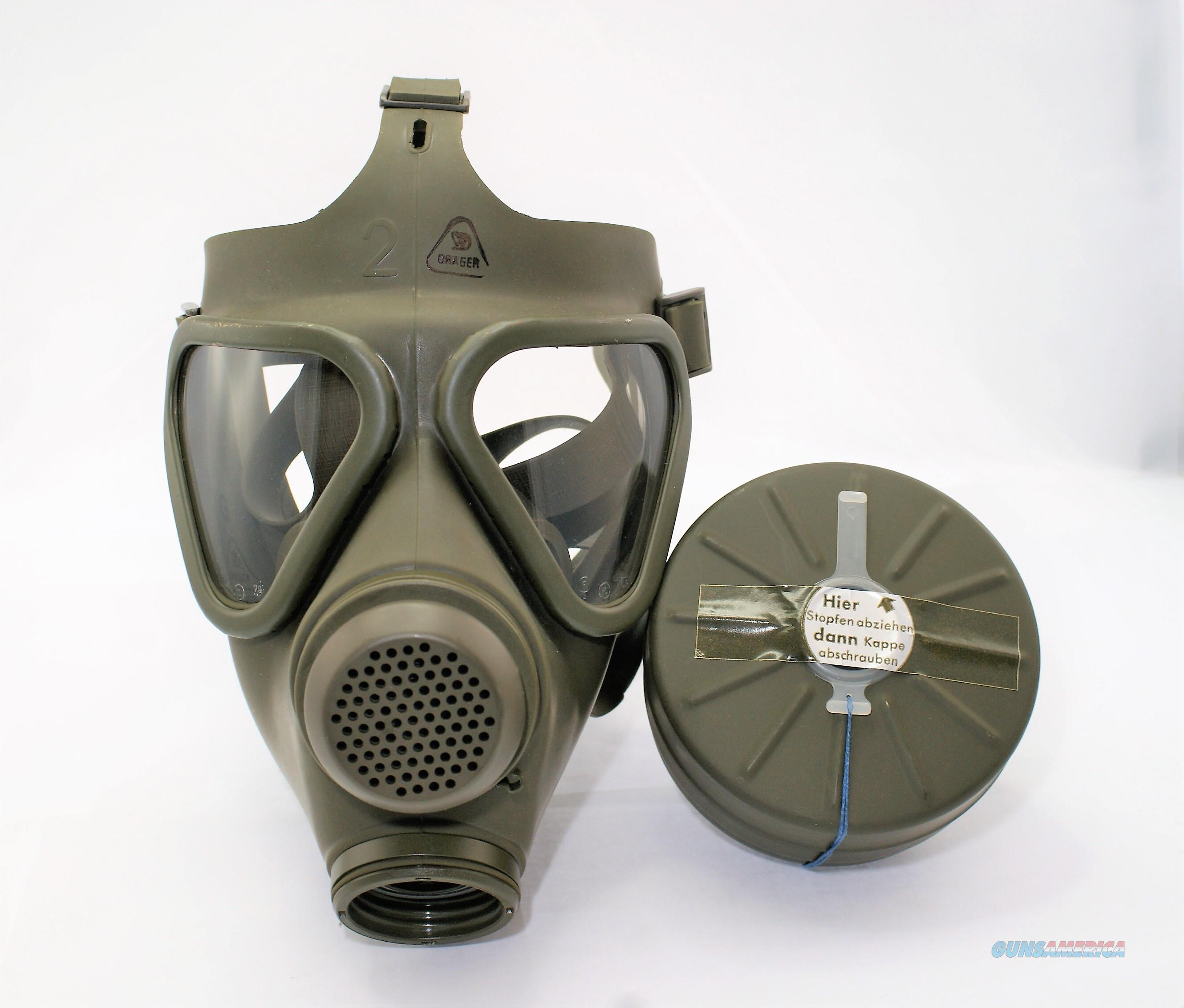 M65 Draeger NATO Gas Mask BLACK CAN... for sale at Gunsamerica.com ...