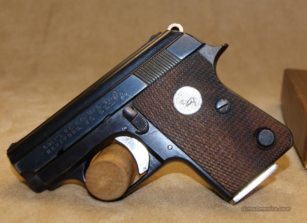 Colt Automatic Pocket Pistol 25 Acp For Sale 3299