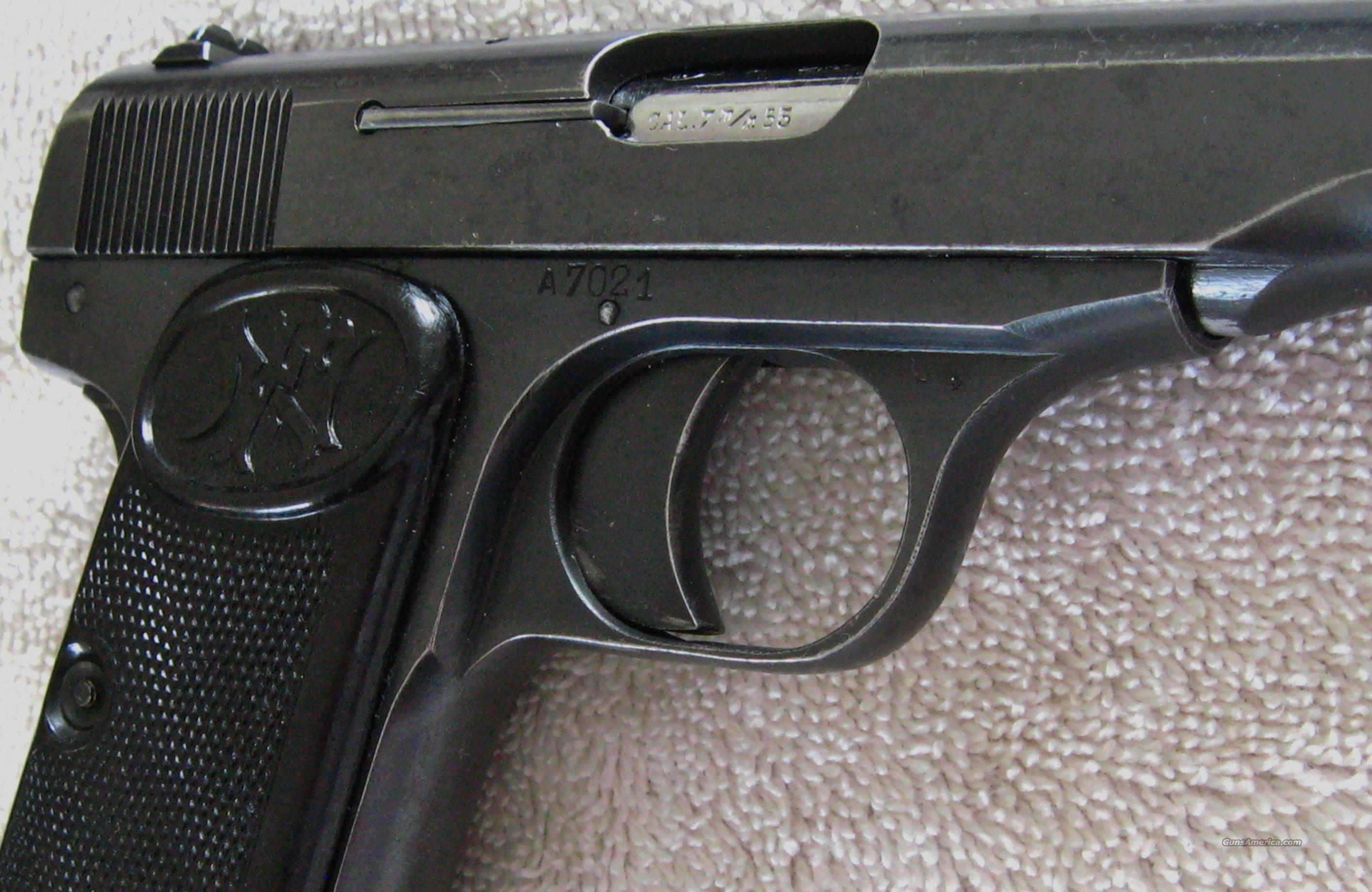 BROWNING FN 1922 .32 AUTO for sale at Gunsamerica.com: 999612620