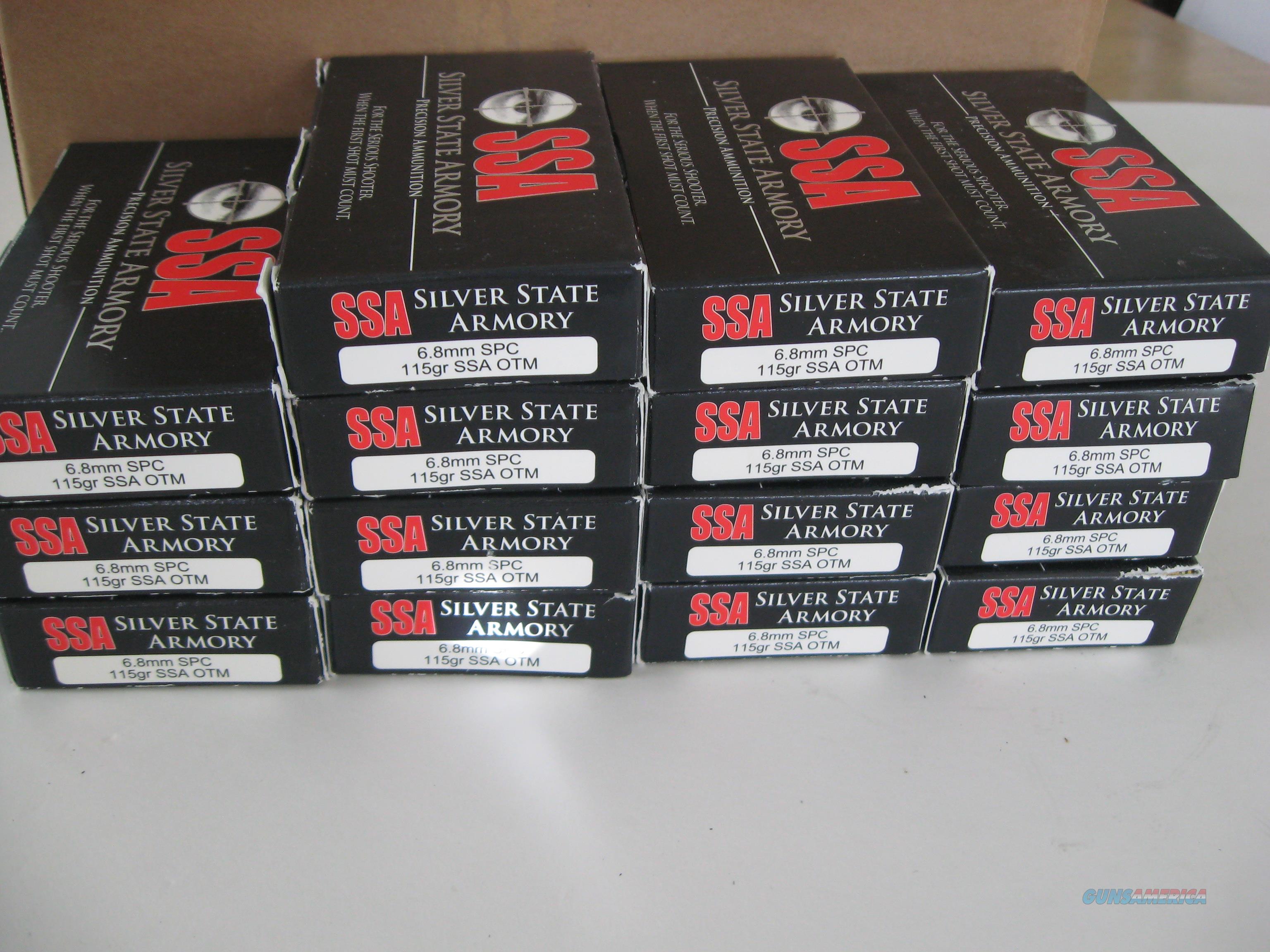 300 Rounds 6.8 SPC Silver State Arm... for sale at Gunsamerica.com ...