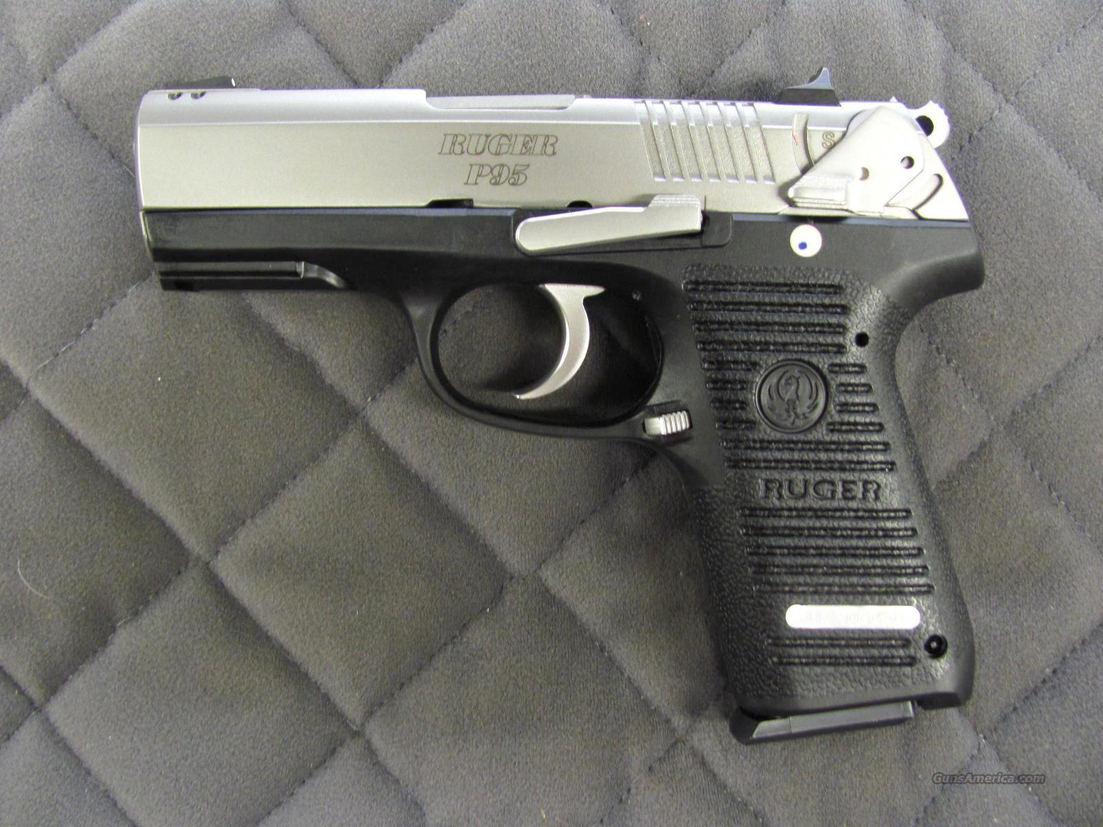 Ruger P95 Stainless 9 mm **NEW** for sale at Gunsamerica.com: 922518410