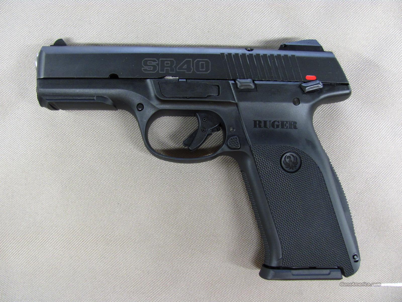 Ruger Sr40 Blackened 40 Sandw New For Sale