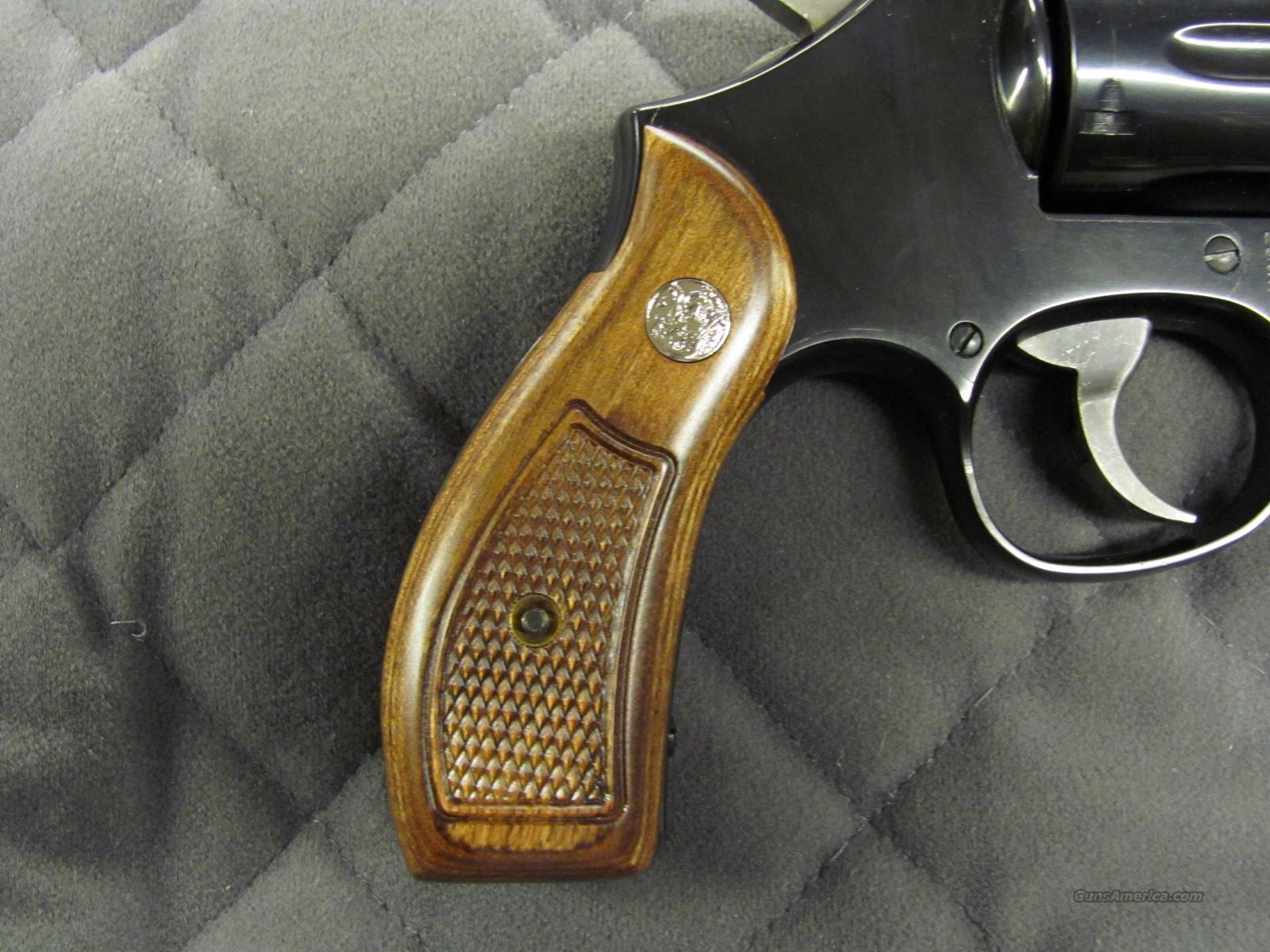 Smith & Wesson Model 10 38 special +P wood grip... for sale