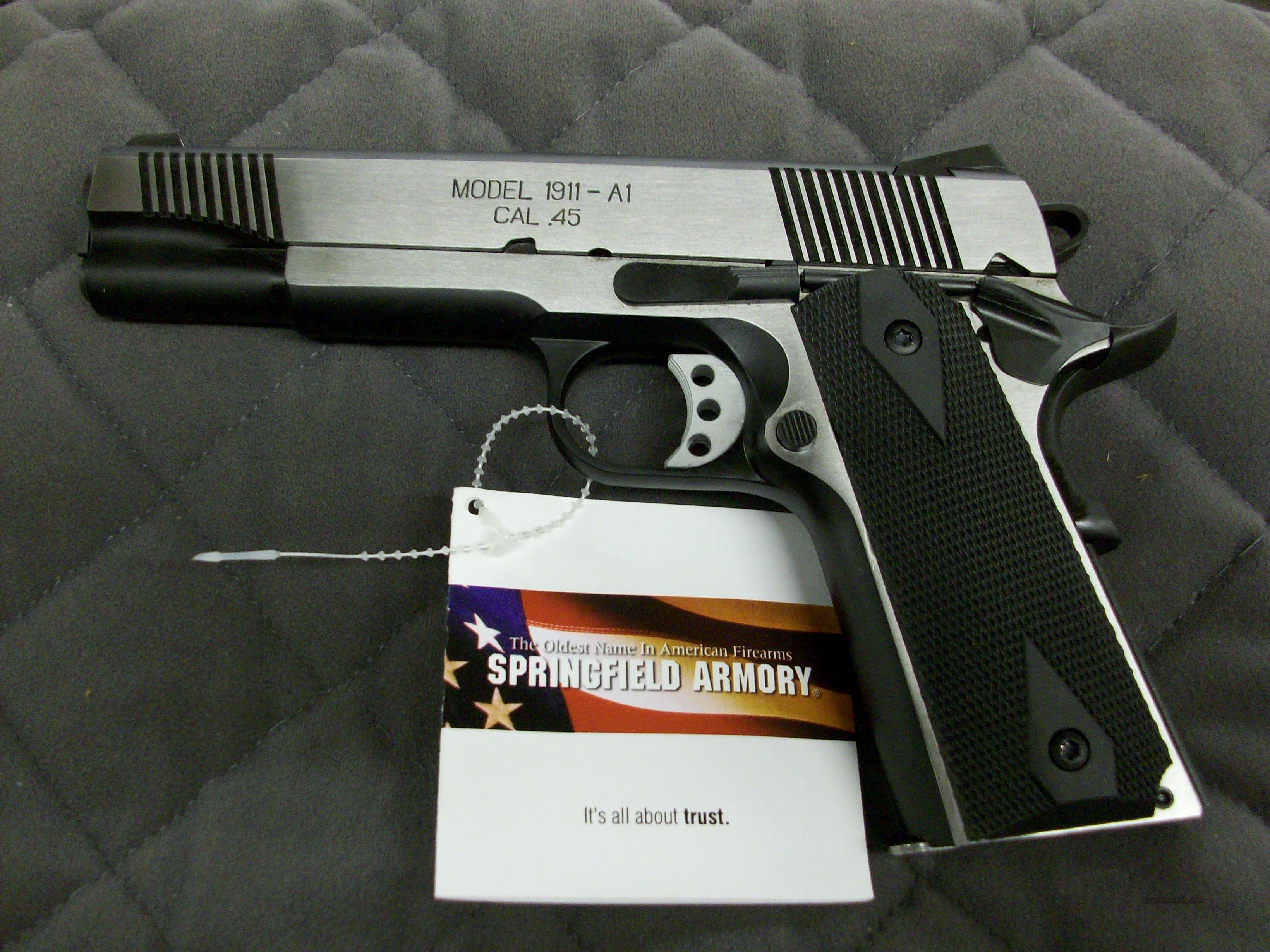 Springfield 1911 A1 Loaded 45 Acp P For Sale At 989884514 5348