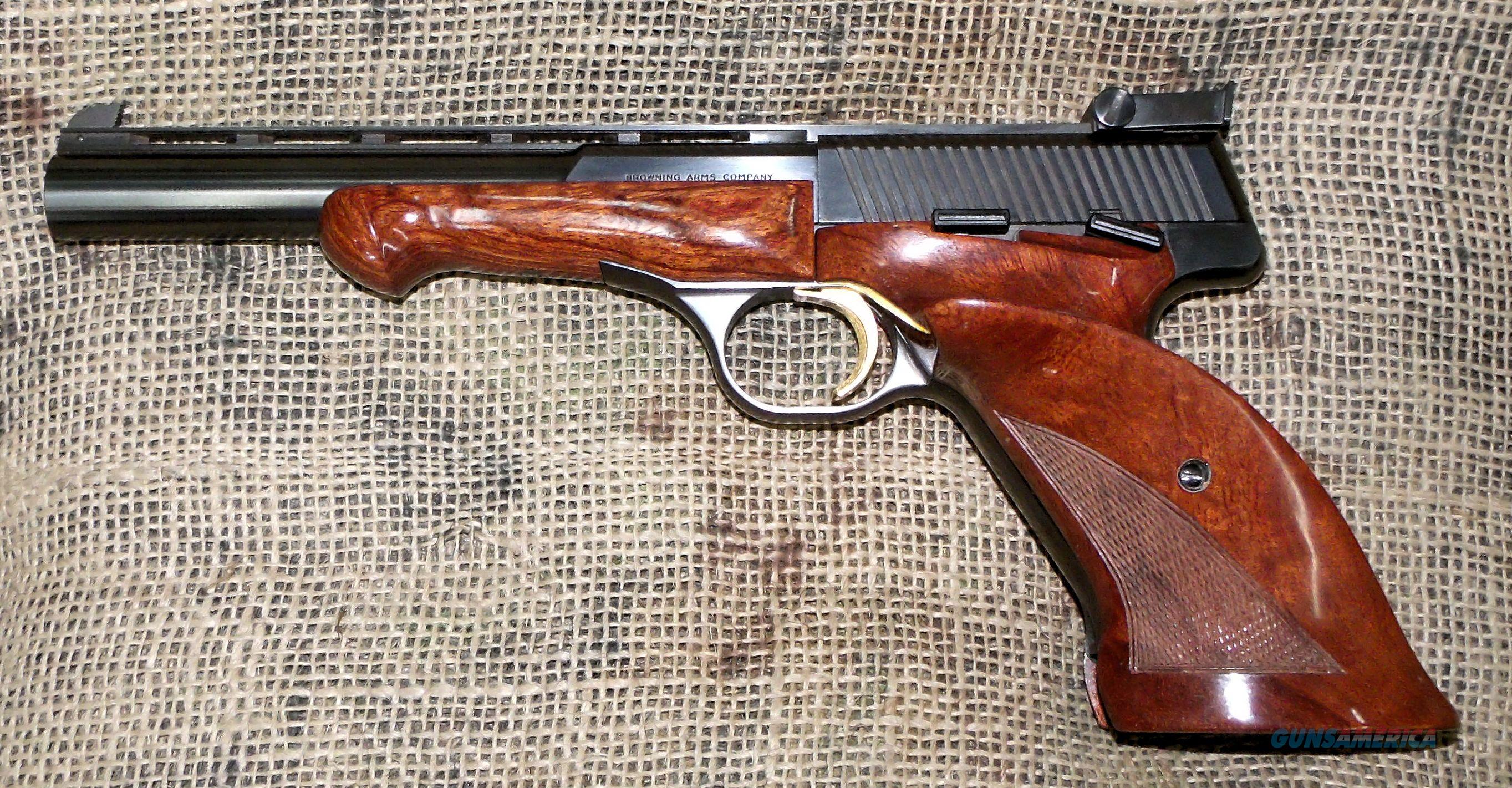 BROWNING Belgium Medalist Pistol, 22 LR Cal for sale