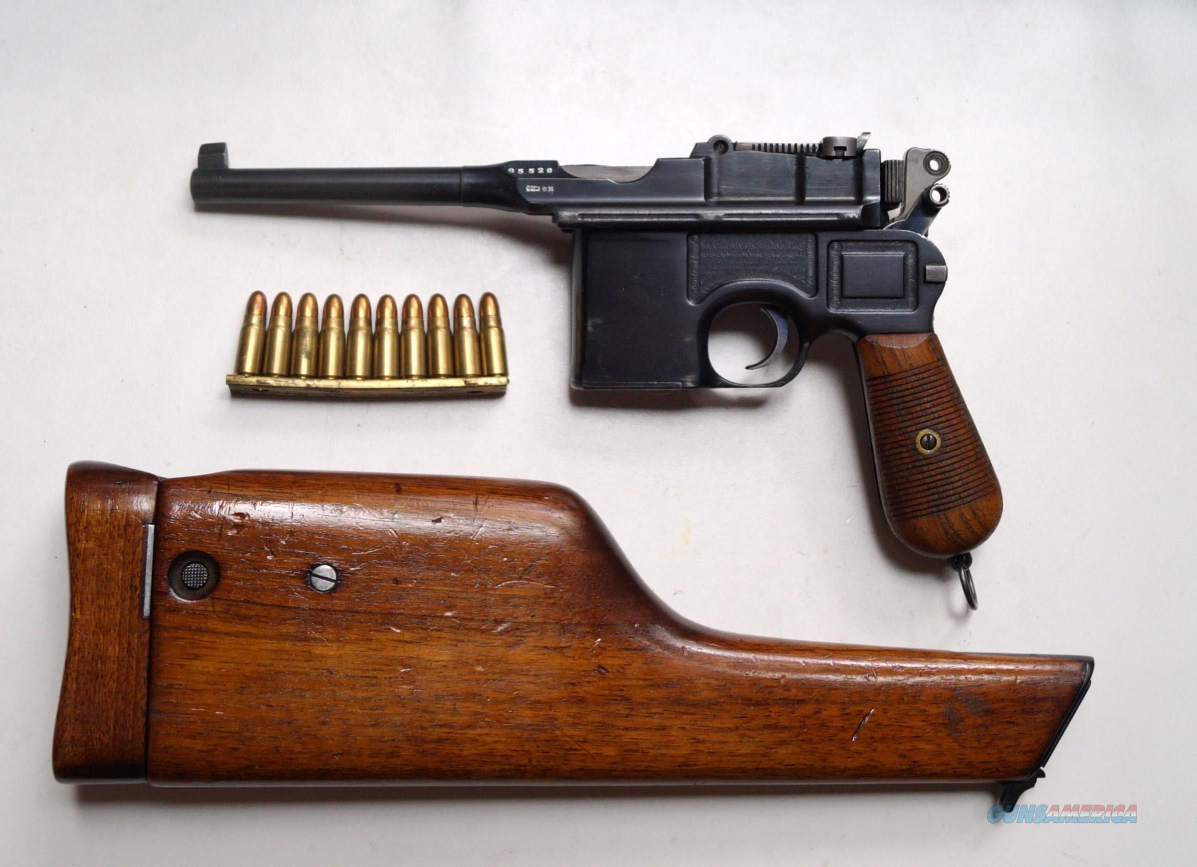 Mauser C96 Pre War Commercial With For Sale At 904157934 0481