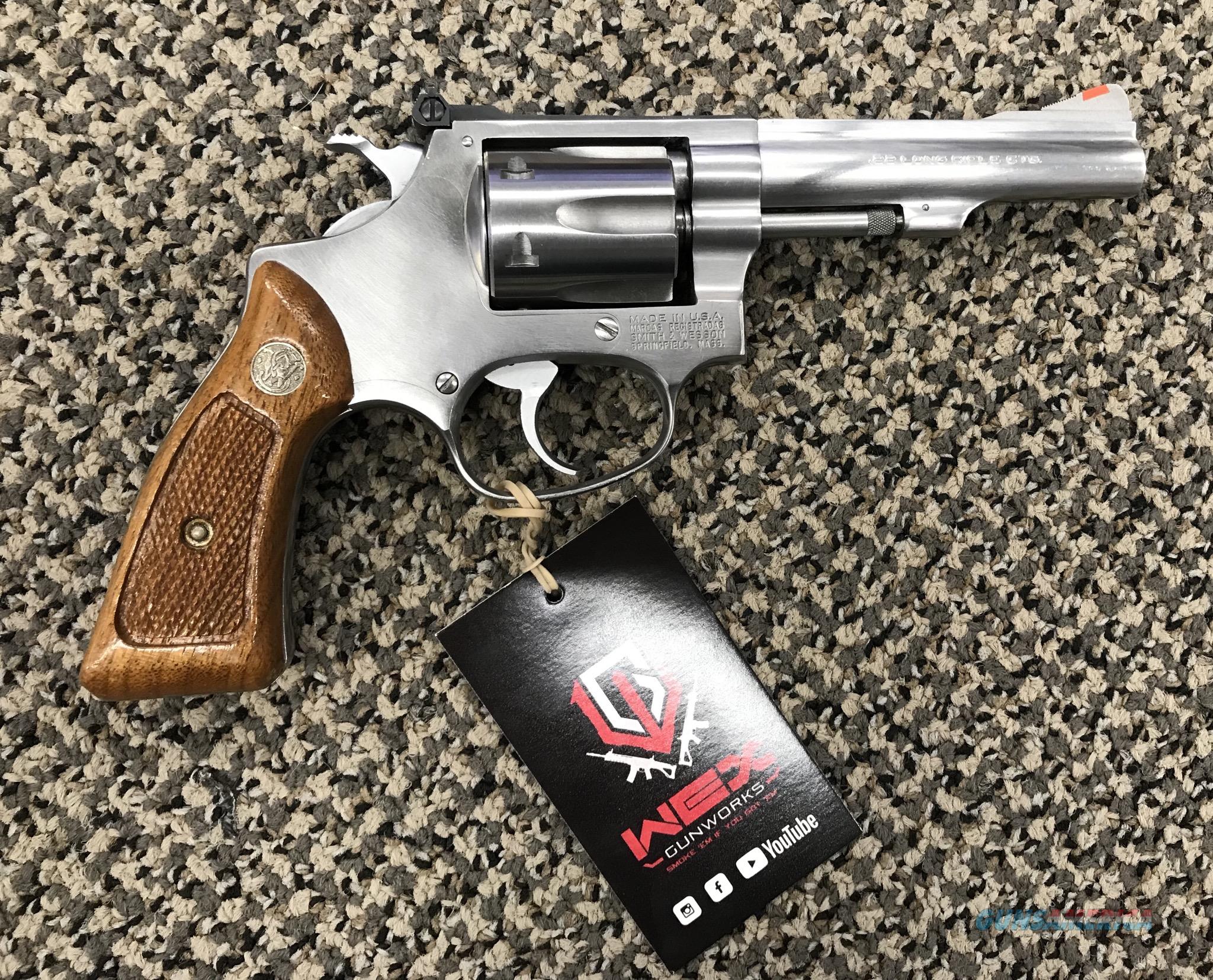 S&W MODEL 63-3 .22LR 4 INCH STAINLE... for sale at Gunsamerica.com ...