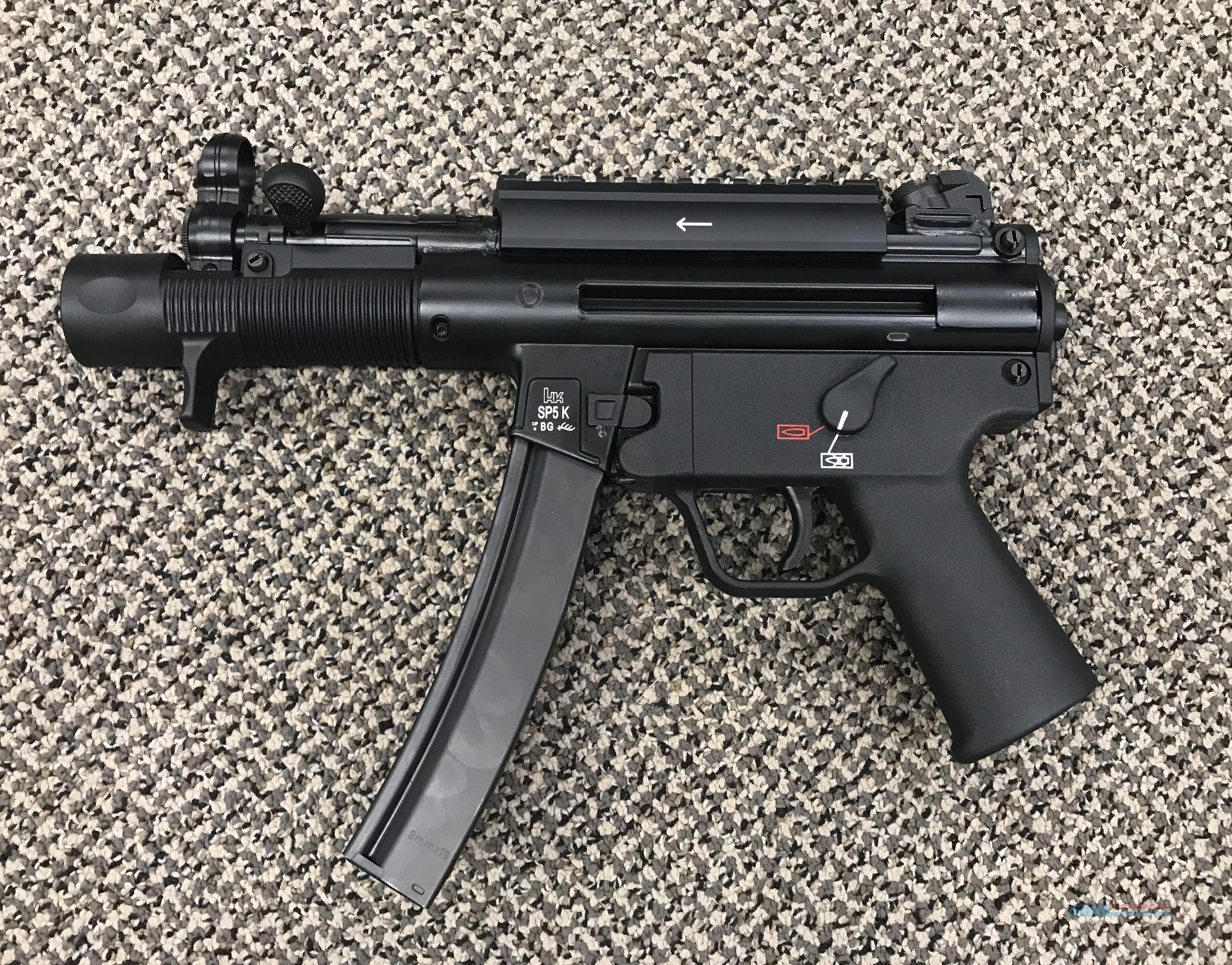 HK SP5K 9MM PISTOL NEW IN HK HARD C For Sale At Gunsamericacom