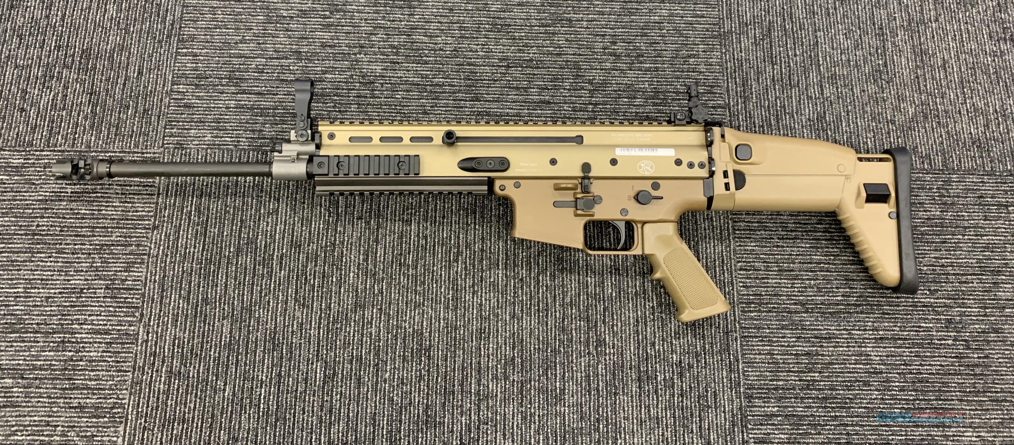 FN SCAR 16 FDE 5.56 for sale at Gunsamerica.com: 919136480