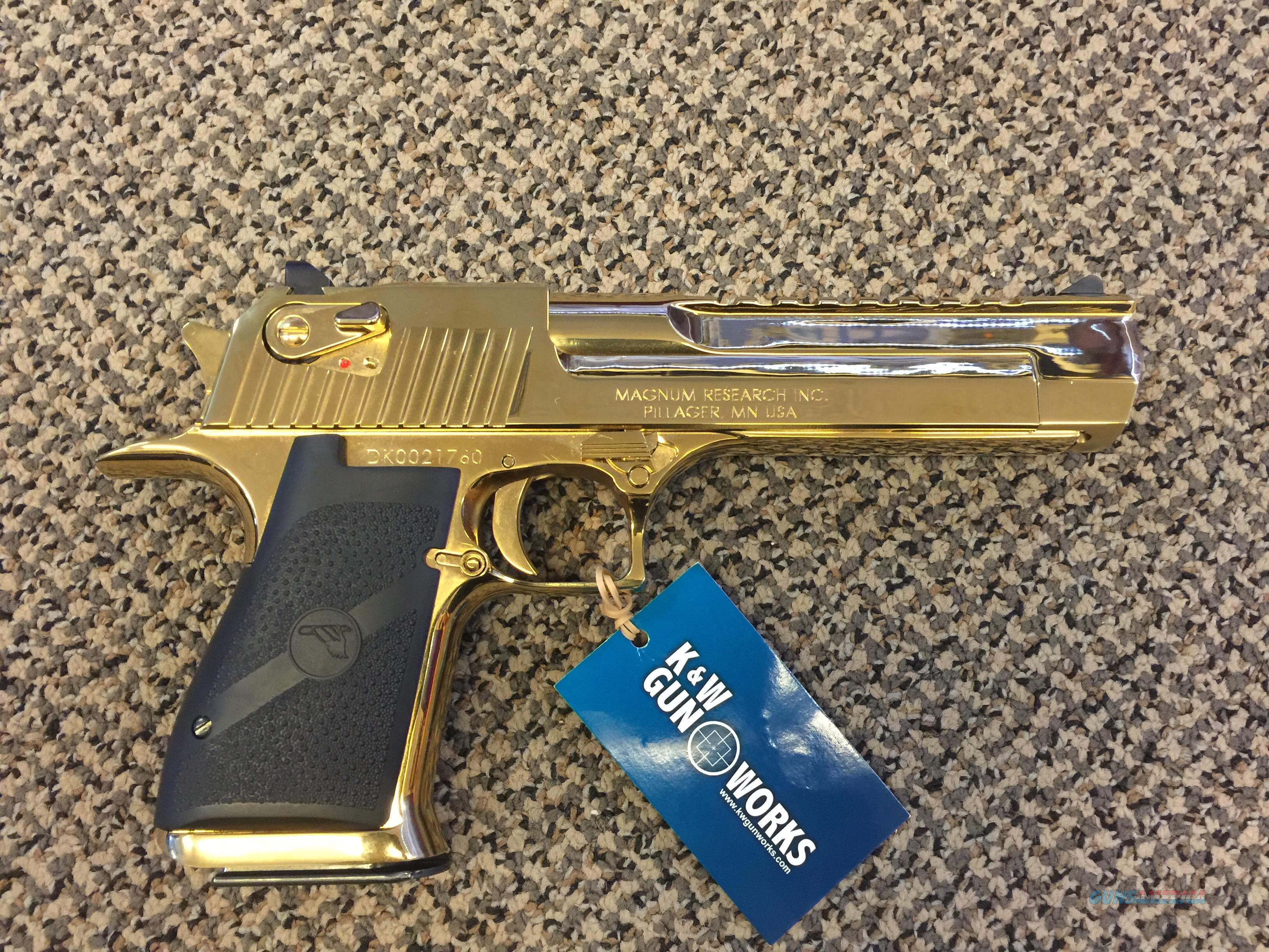 DESERT EAGLE MK19 .44 MAGNUM 24K GO... for sale at Gunsamerica.com ...