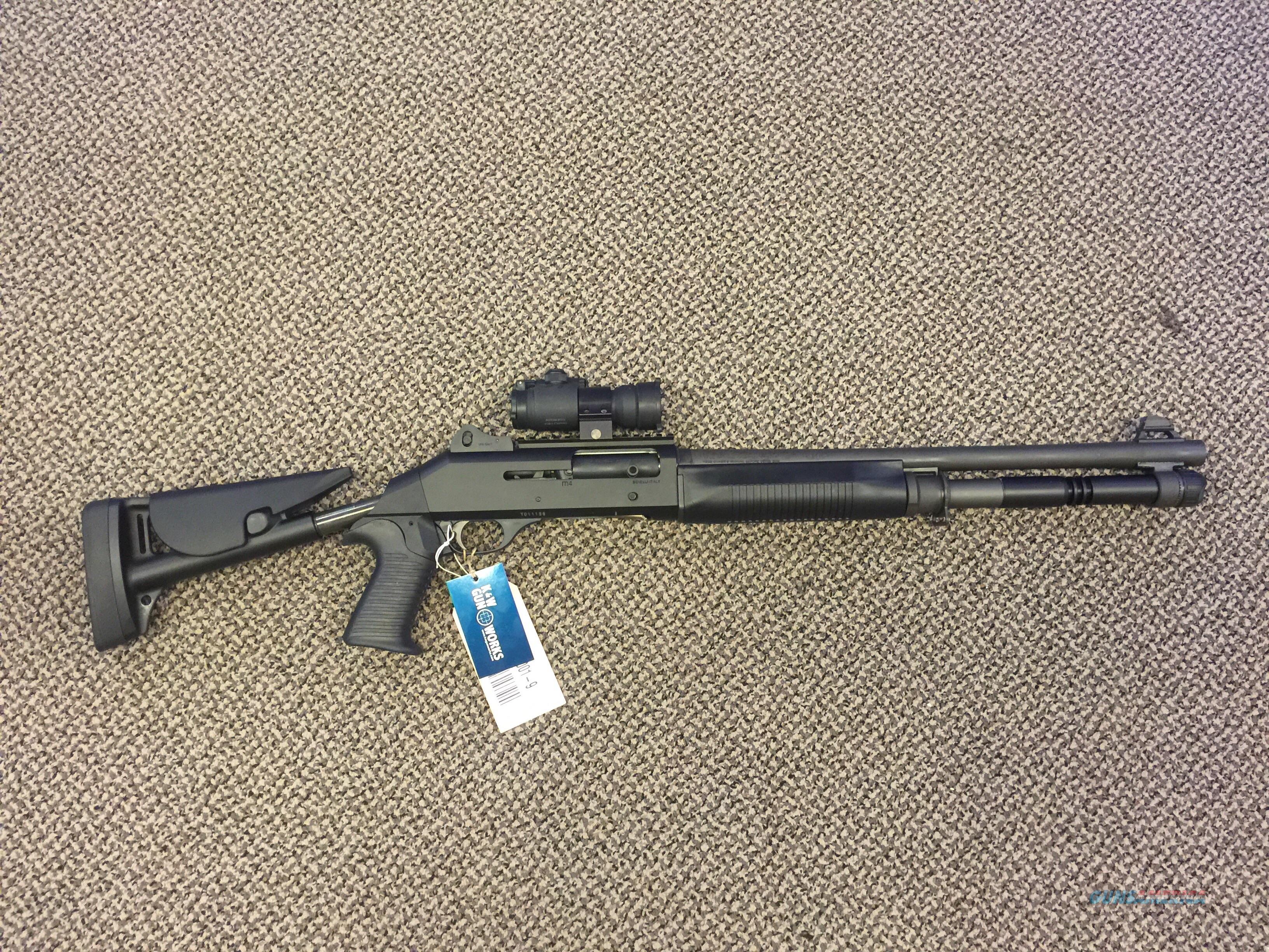 BENELLI M4 12 GAUGE WITH AIMPOINT PATROL RIFLE ... for sale