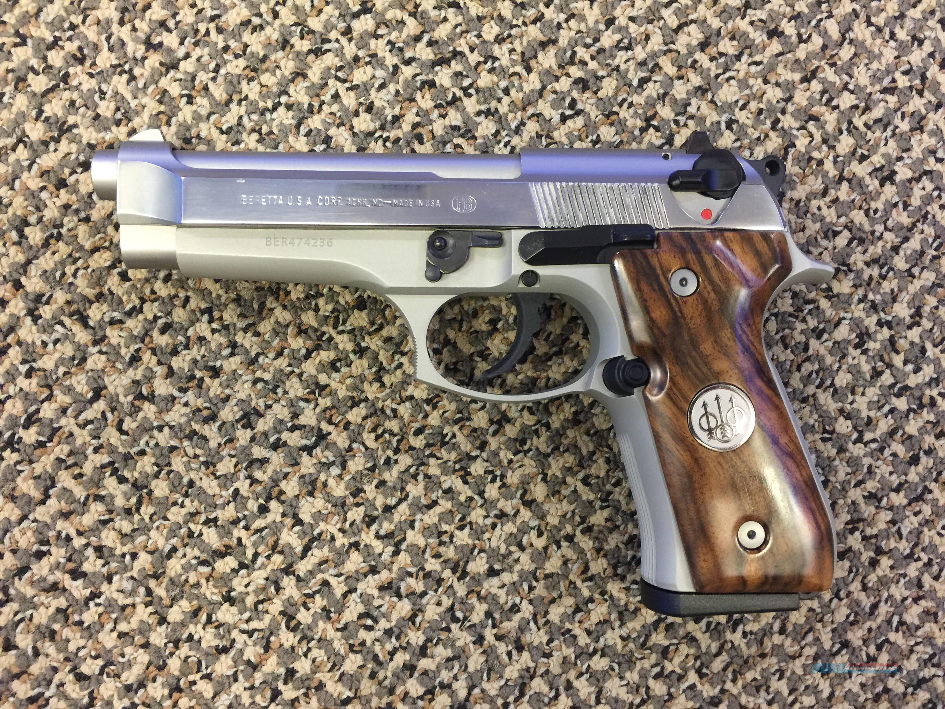 Beretta 92fs U.s. Made Bright Stain For Sale At Gunsamerica.com 