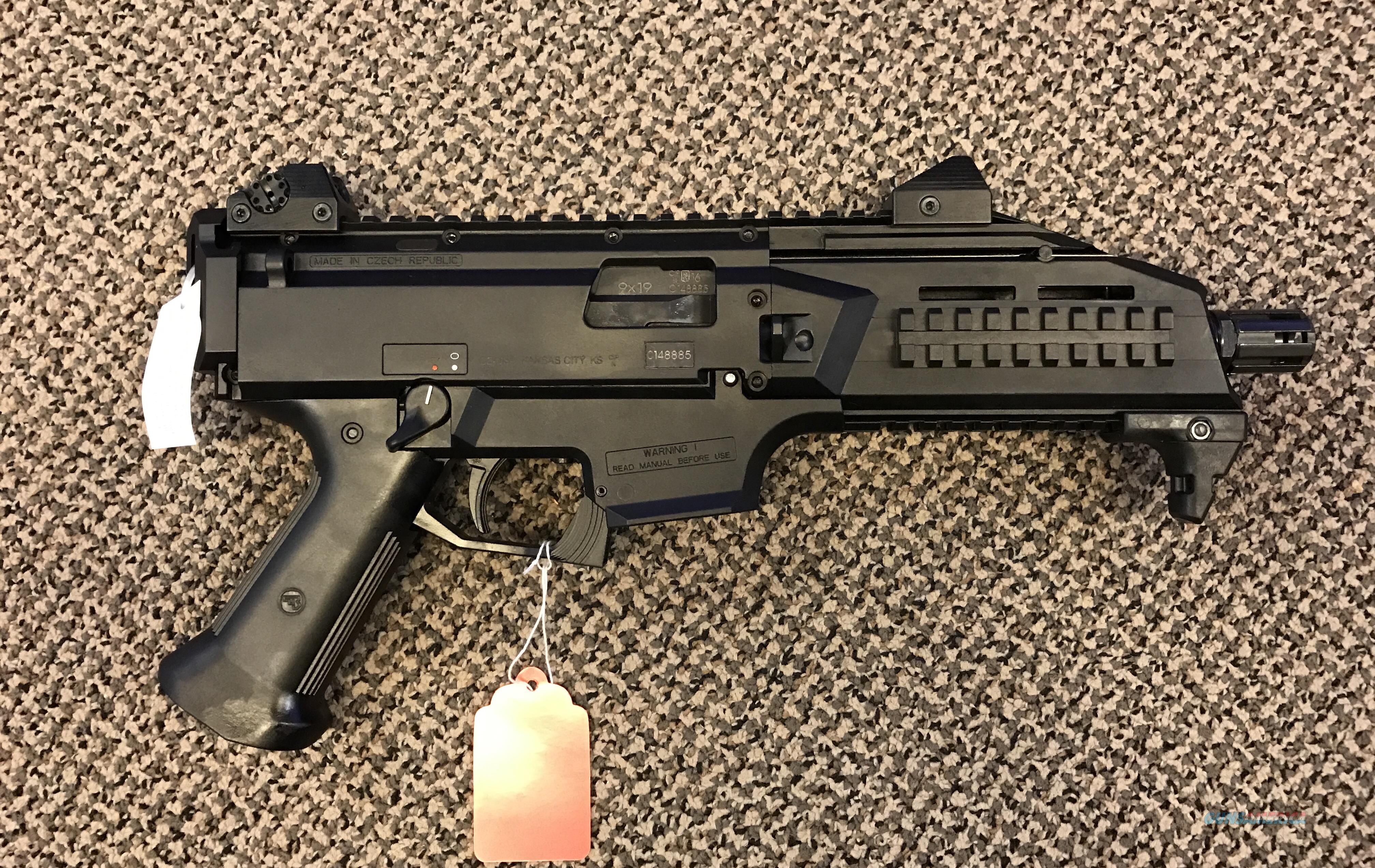 Cz Scorpion Evo 3 S1 9mm Pistol Bla For Sale At Gunsamerica.com 