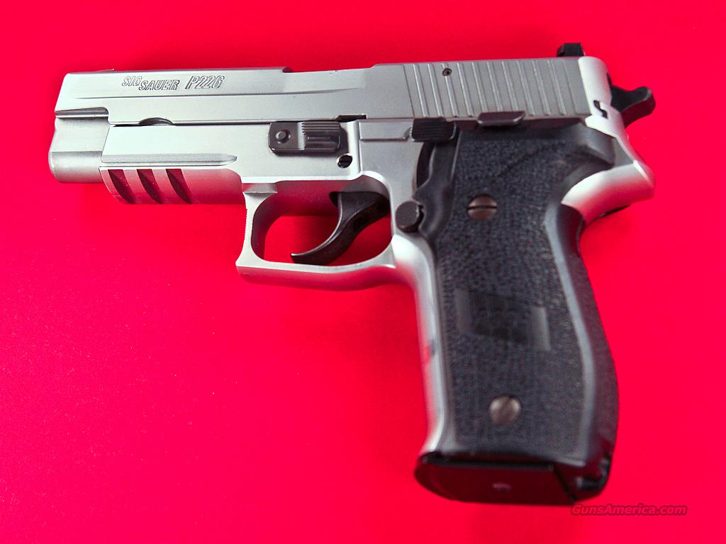 Sig Sauer P226 9mm Stainless Pistol, SRT Trigge... for sale