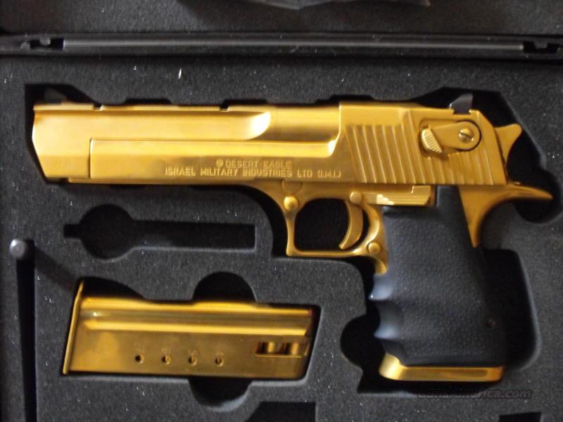 50ae Desert Eagle Titanium Gold Barely Used For Sale