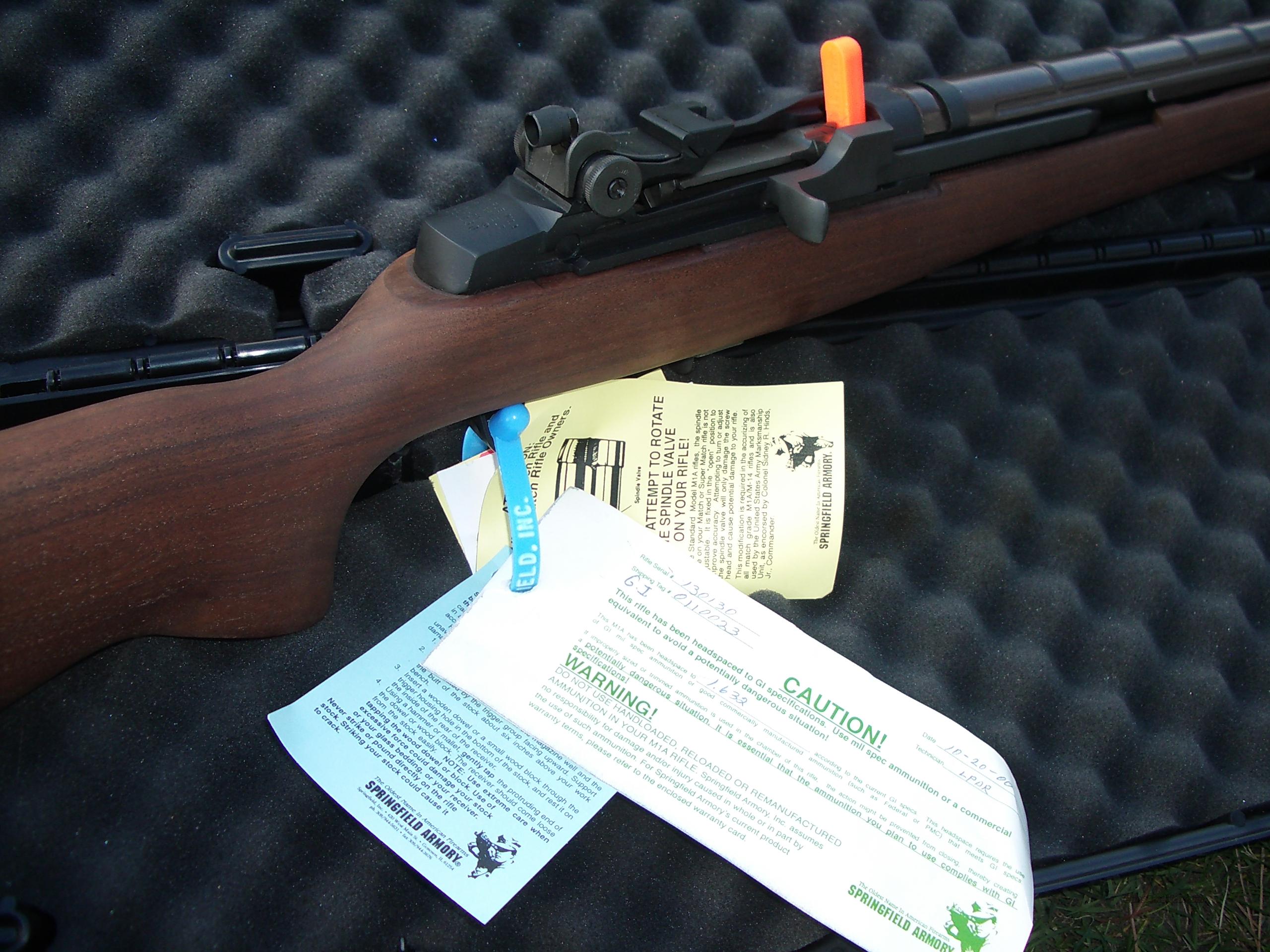 Springfield Armory M1a Super Match Serial Numbers