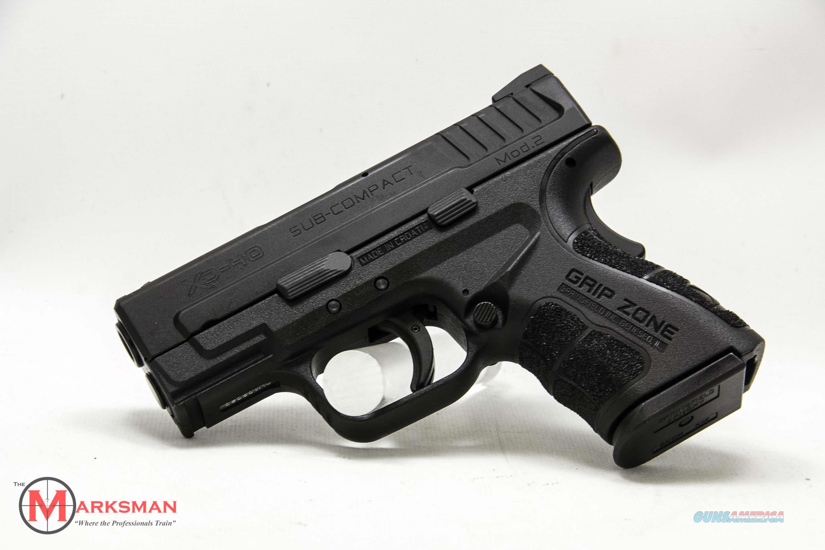 40 mod 2. Springfield XD Mod 2 subcompact 9mm. XD Mod 2 пистолет. Subcompact Pistols 2023. Springfield XD Mod.2 с подствольным фонарем.