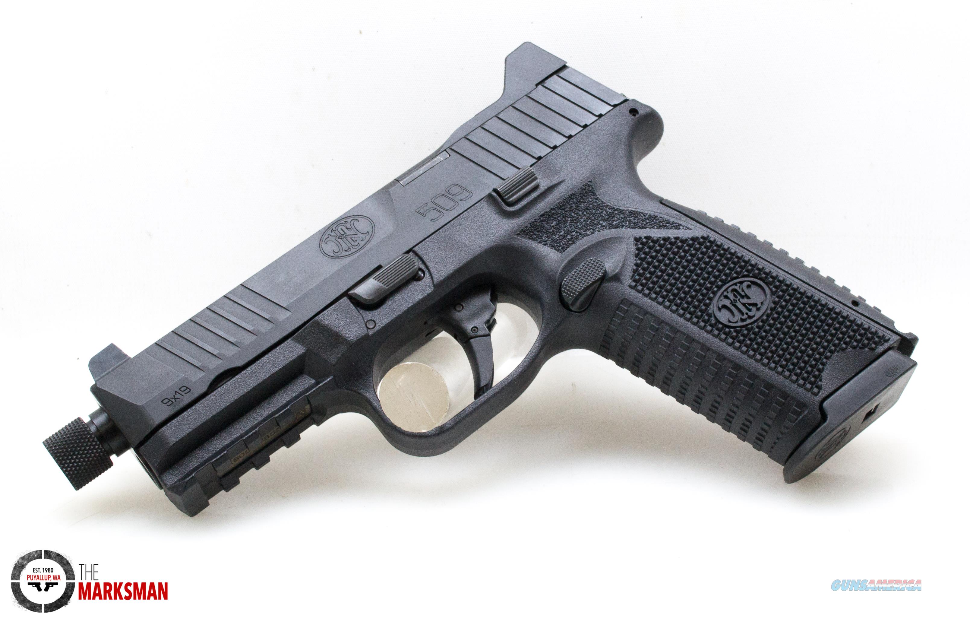 FN 509 Tactical, 9mm, Black NEW for sale at Gunsamerica.com: 937715441