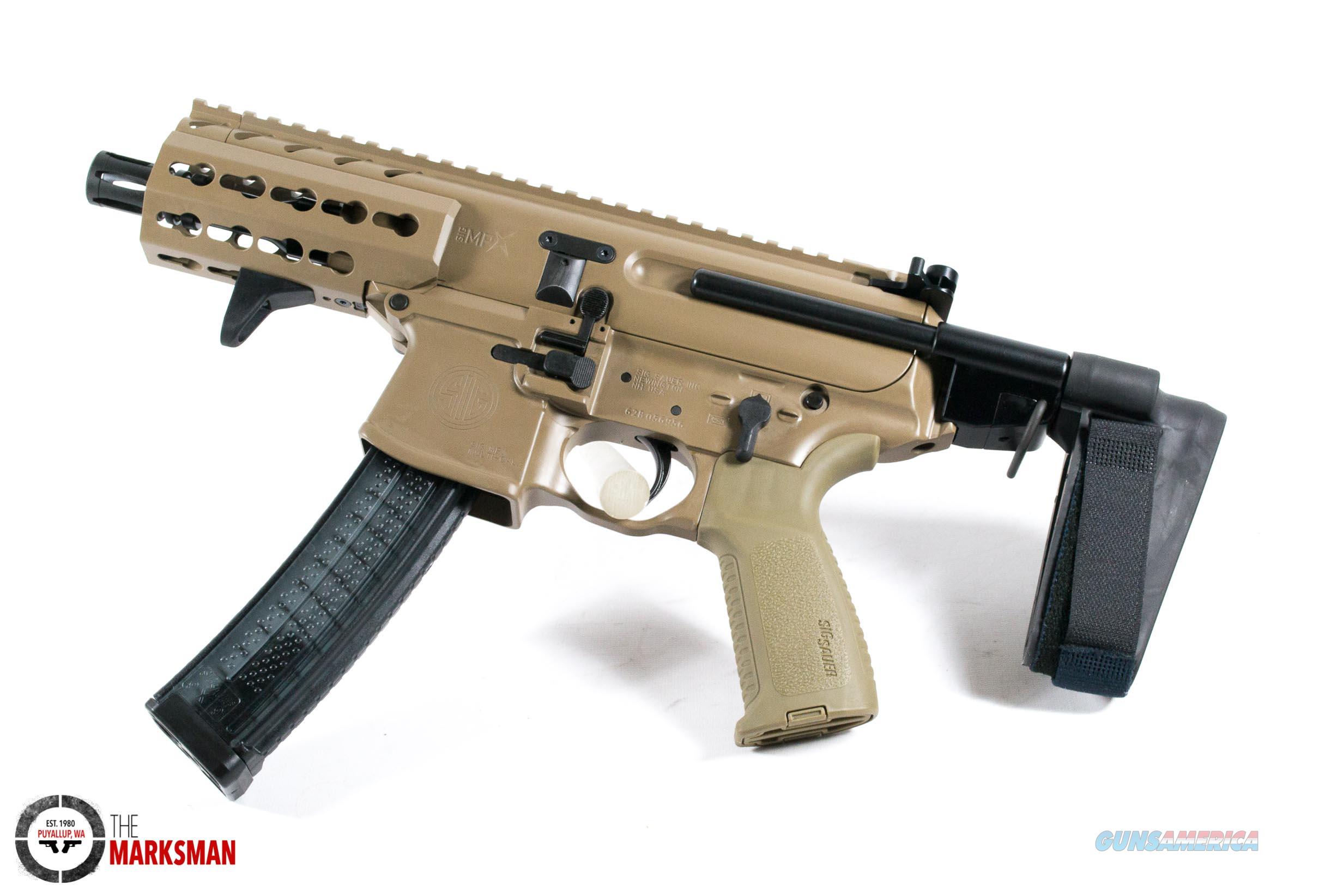 Sig Sauer Mpx K Psb 9mm Flat Dark For Sale At