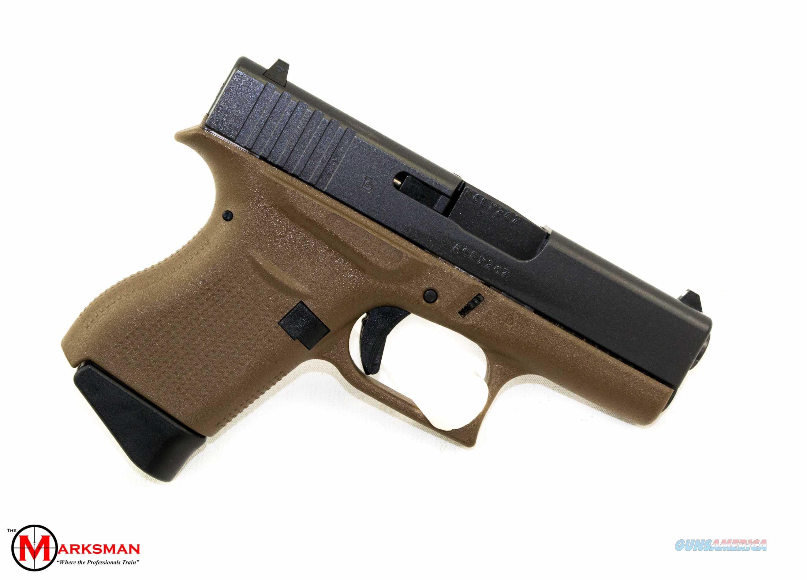 Glock 43 9mm Flat Dark Earth NEW for sale at Gunsamerica.com: 960789815