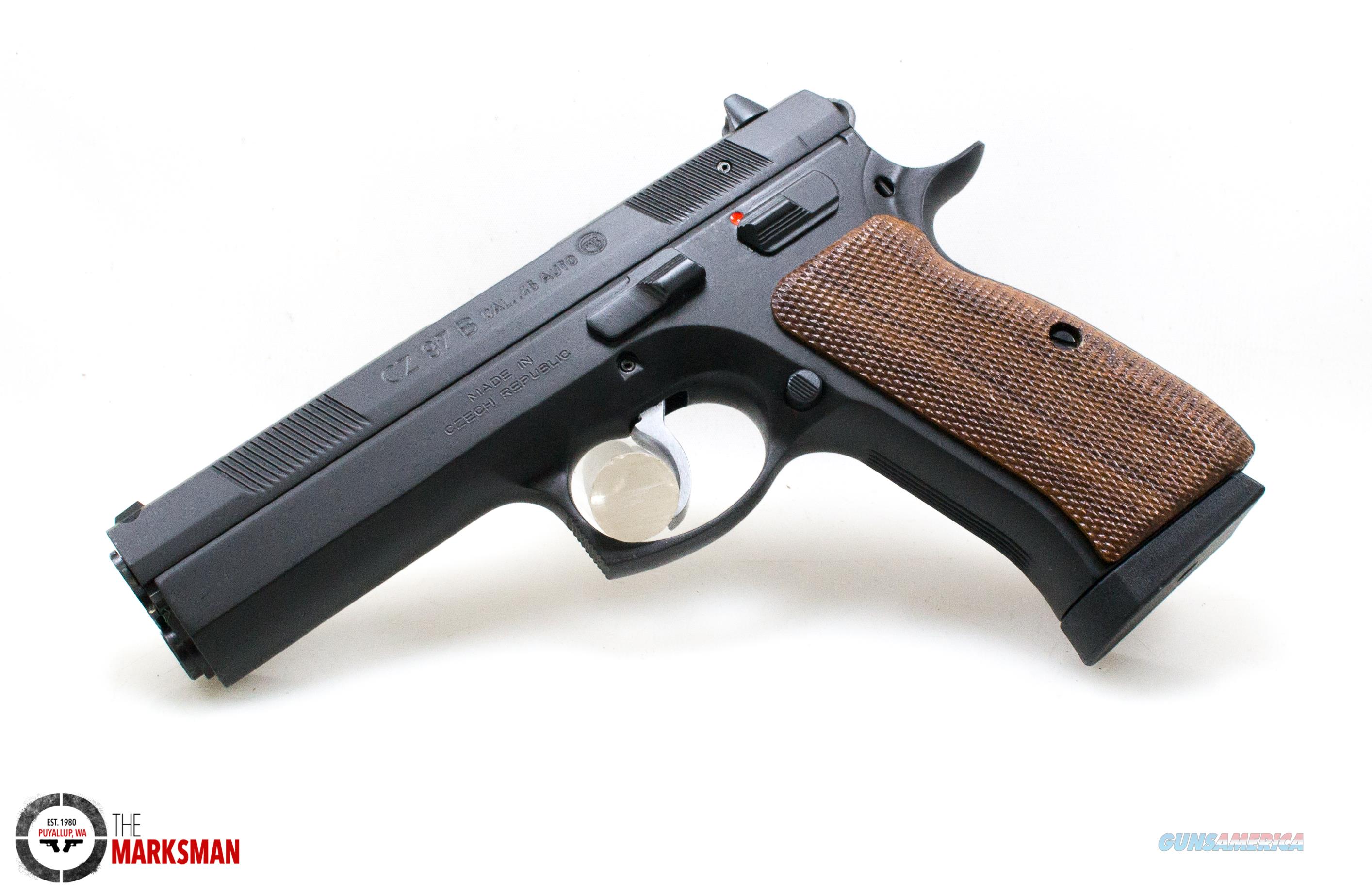 CZ 97 B, .45 ACP, Wood Grips NEW 01... For Sale At Gunsamerica.com ...