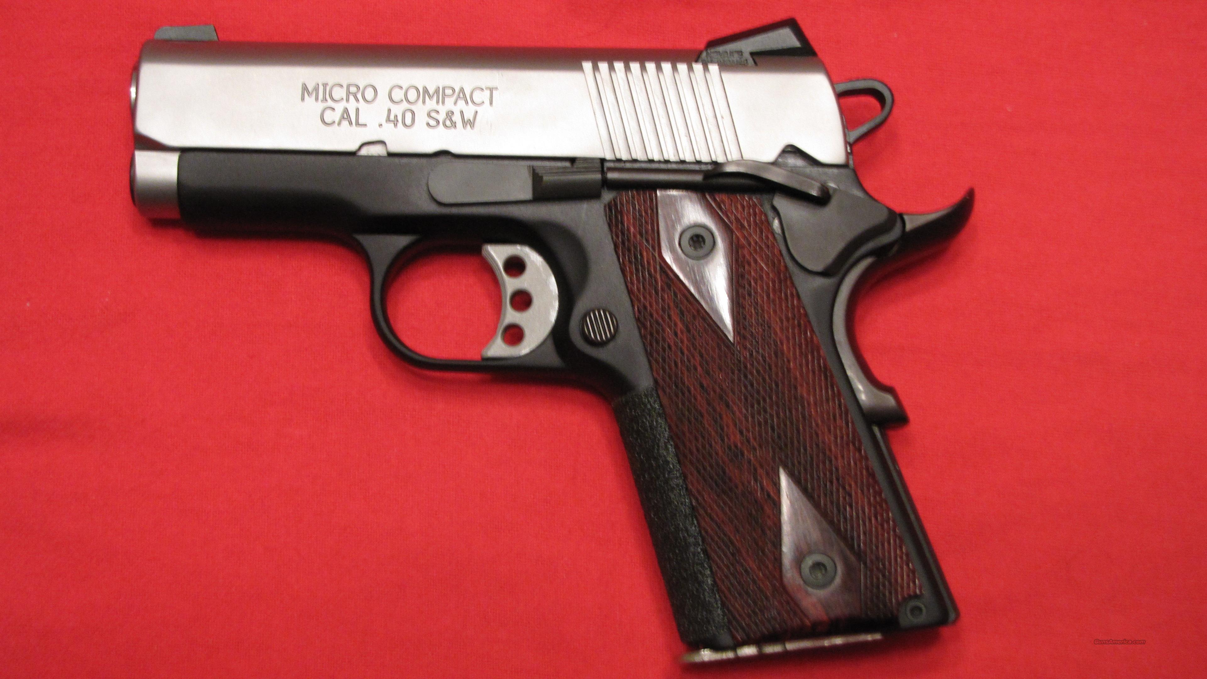 Springfield Armory 40 Cal Sw Micro For Sale At 925741760 1140