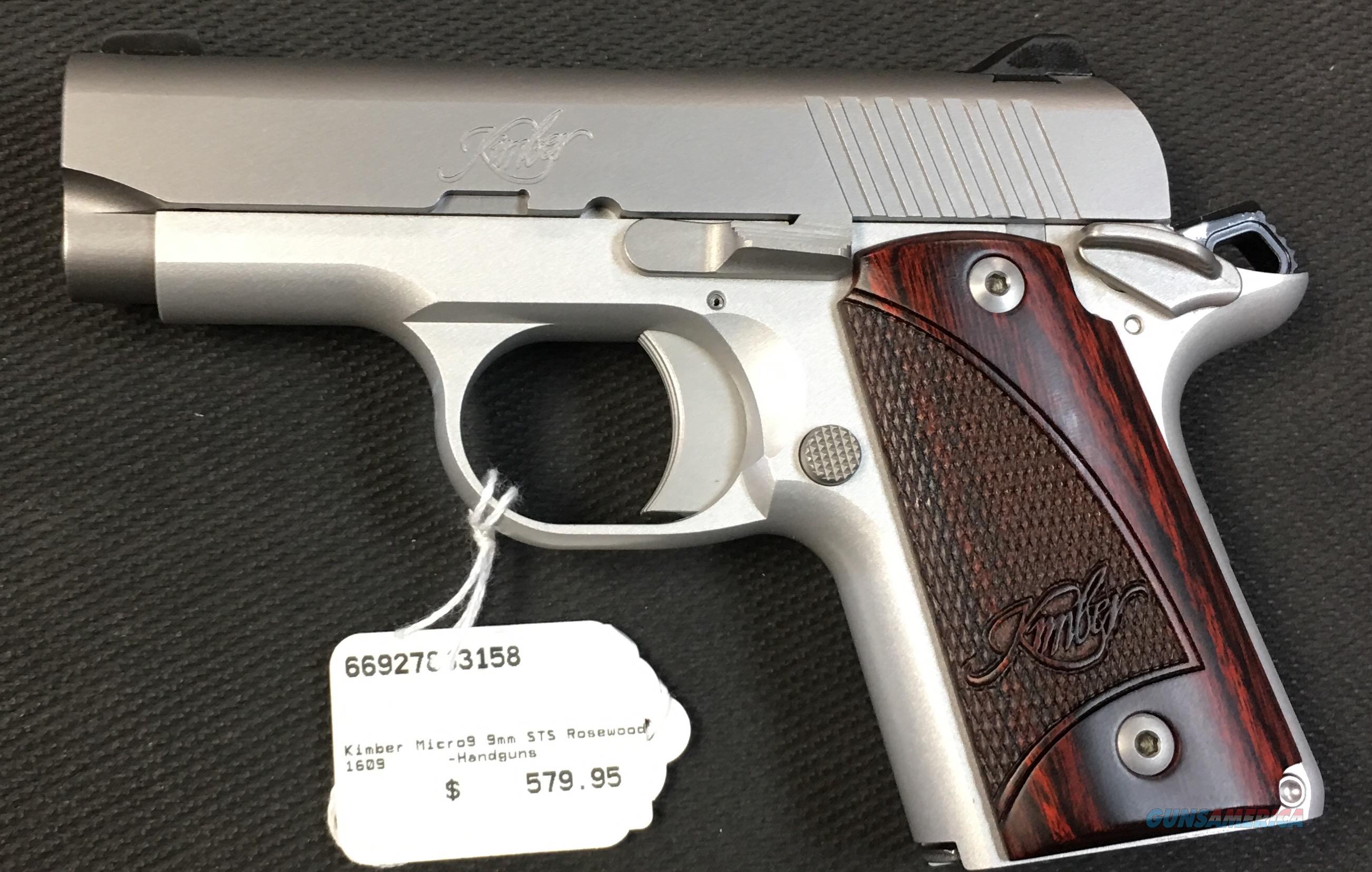 Kimber Micro 9 Stainless 9mm NIB NO... for sale at Gunsamerica.com ...