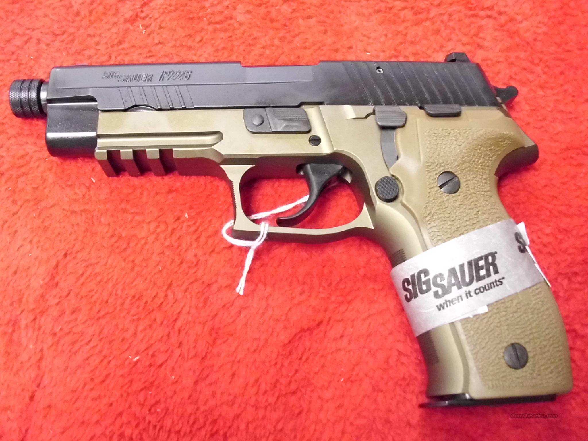 Sig Sauer P226 Combat with threaded barrel 9mm ... for sale