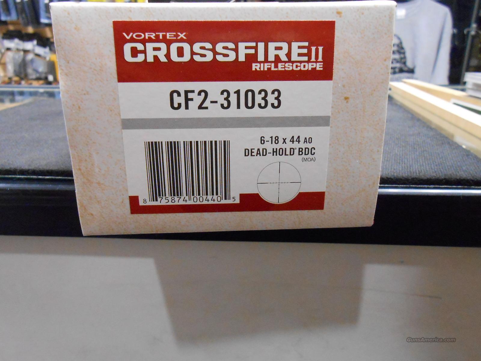 Vortex Crossfire II 6-18x44 CF2-310... for sale at Gunsamerica.com ...