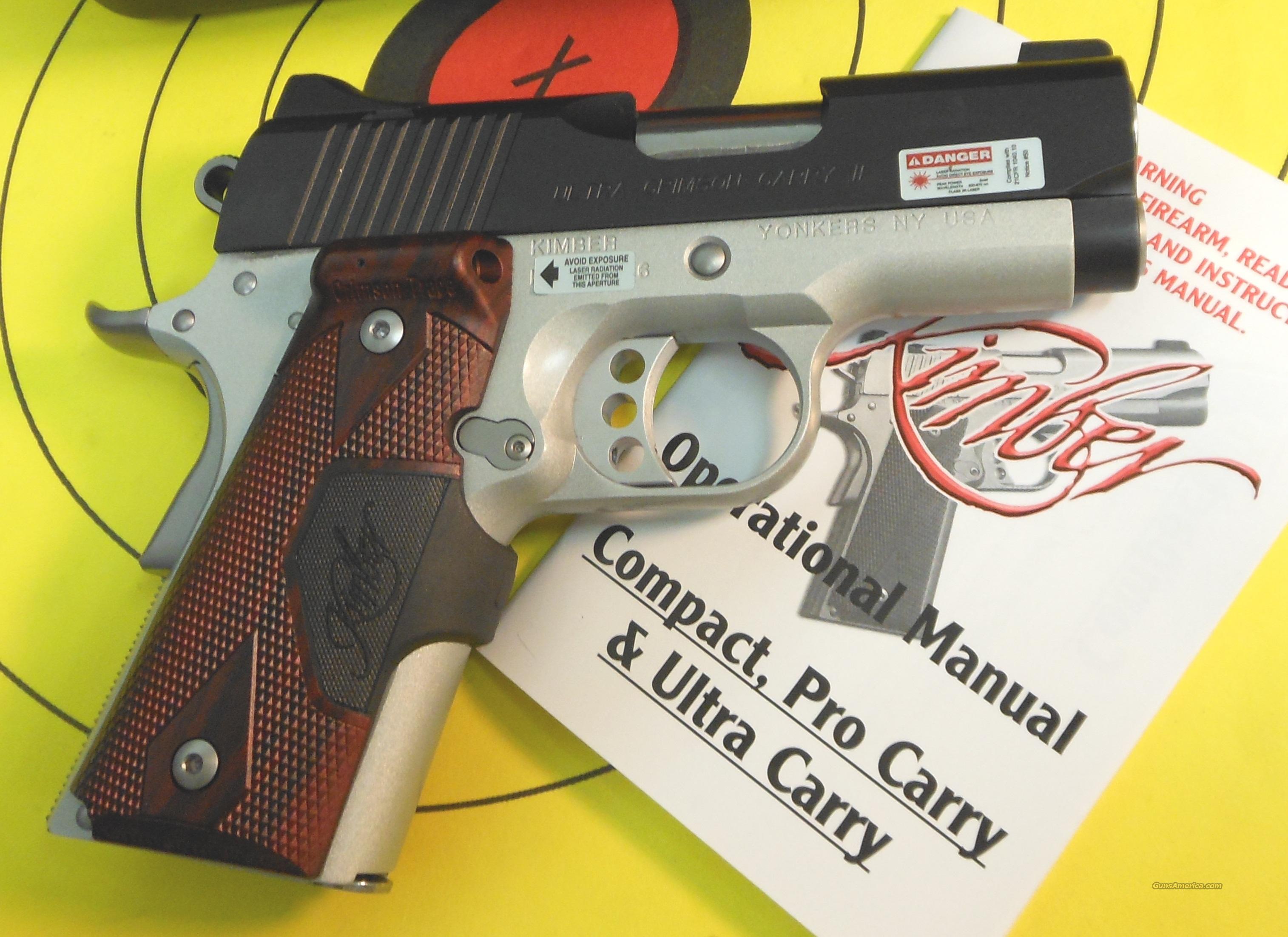 KIMBER ULTRA CRIMSON CARRY II 45 AC... for sale at Gunsamerica.com ...