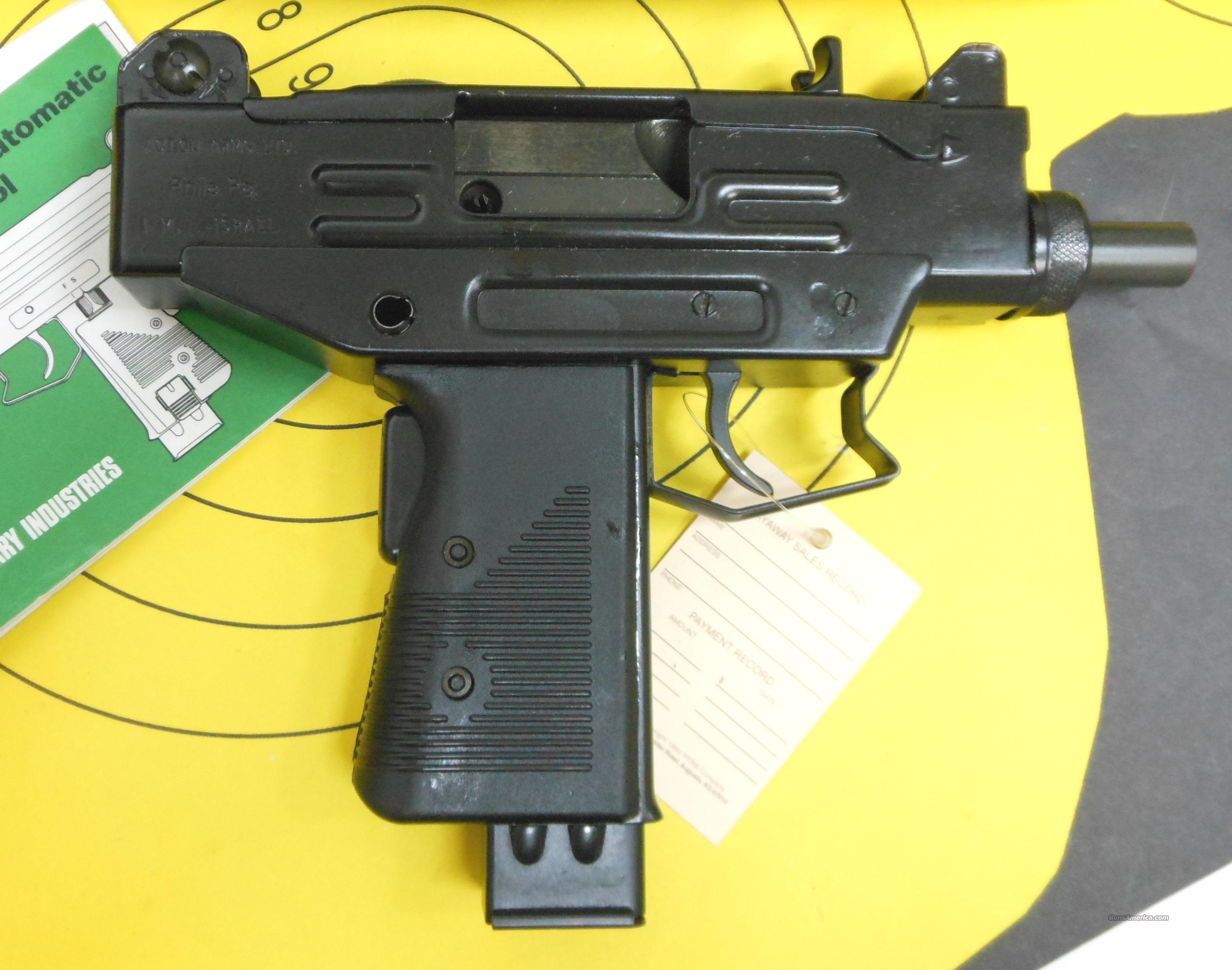 Action Arms Imi Made Uzi 9mm Pistolcarbine M For Sale