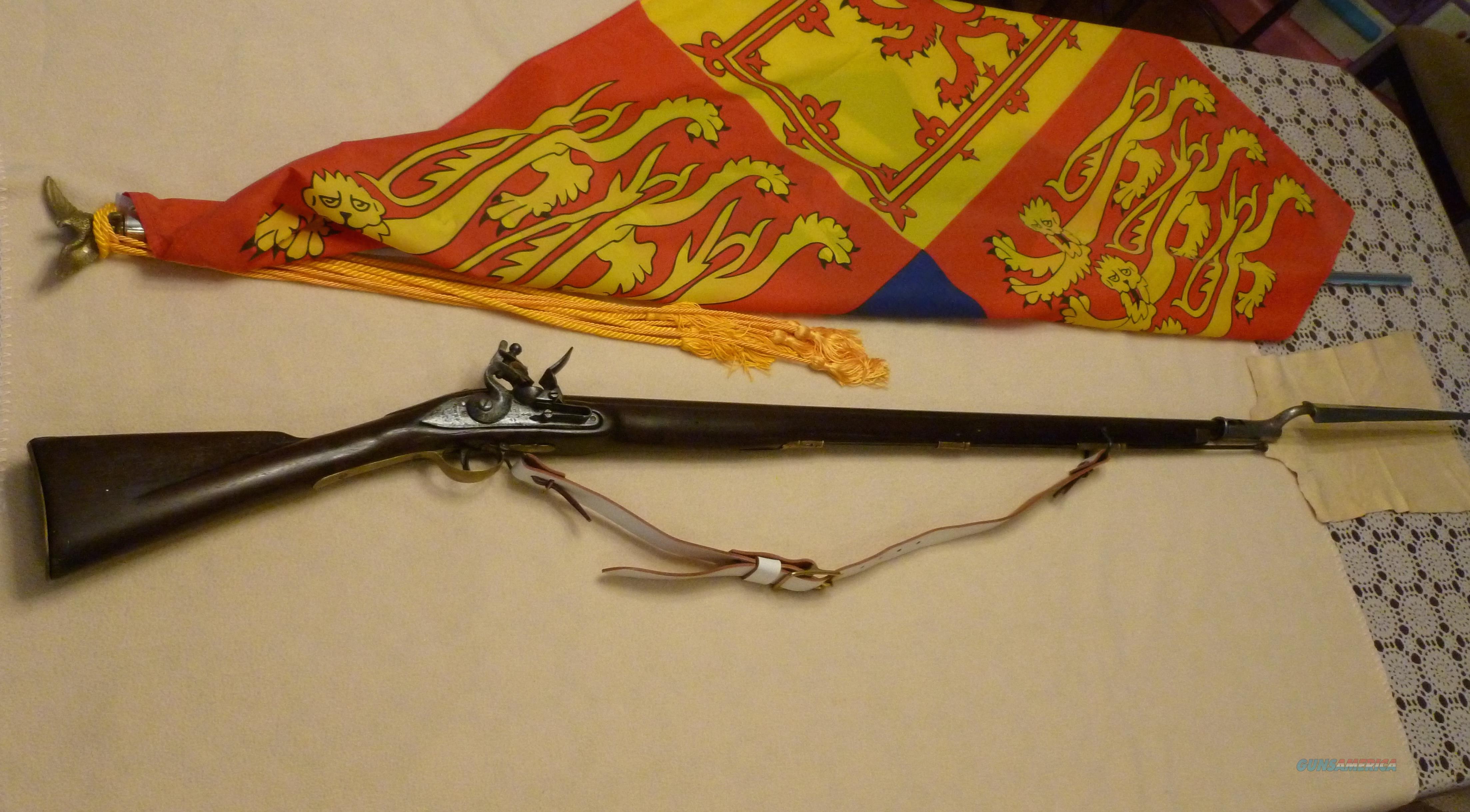 Brown Bess Musket with Bayonet and ... for sale at Gunsamerica.com ...