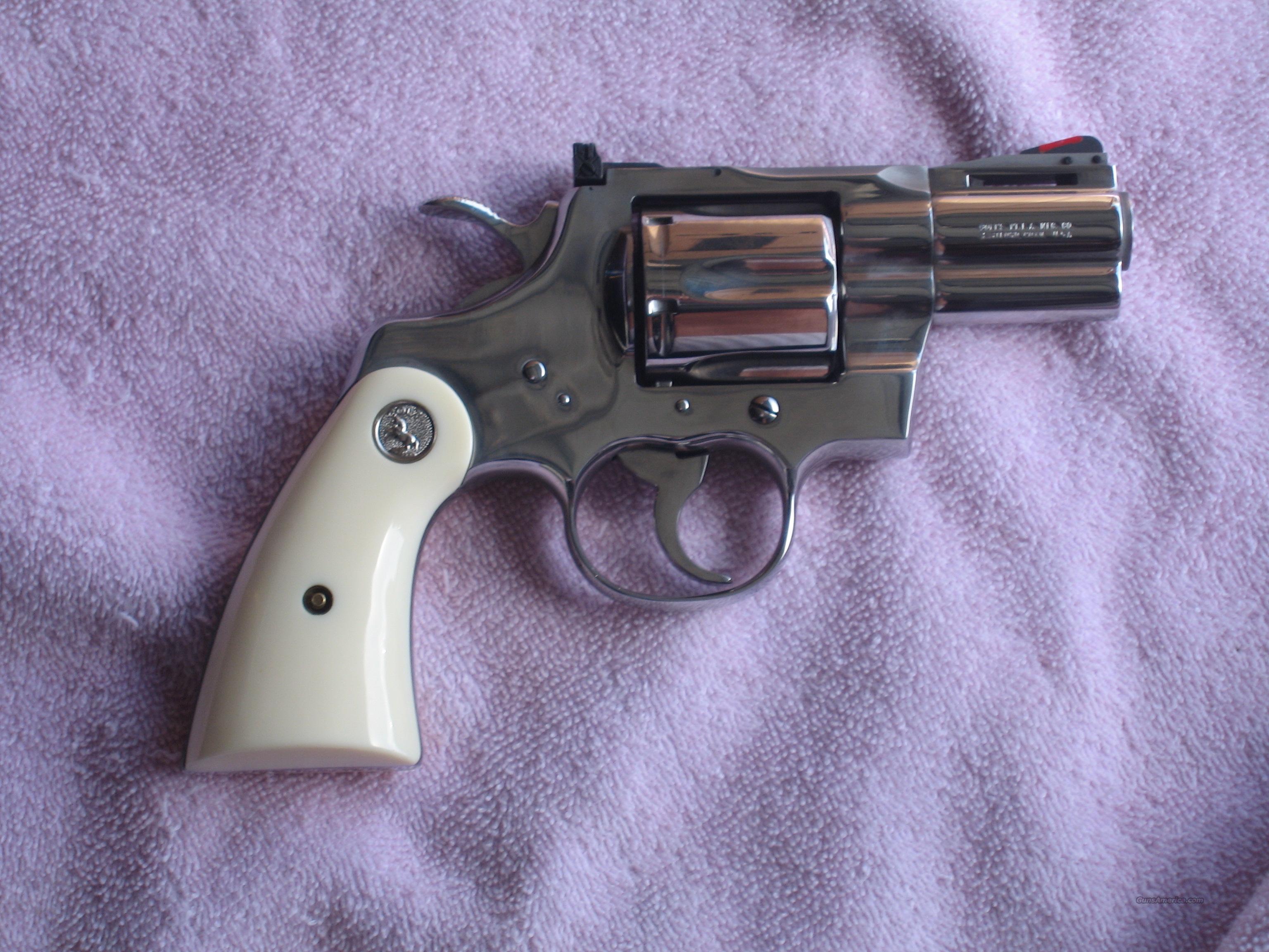 Colt Python 25 Ultimate Polished Stainless 3 For Sale 5760