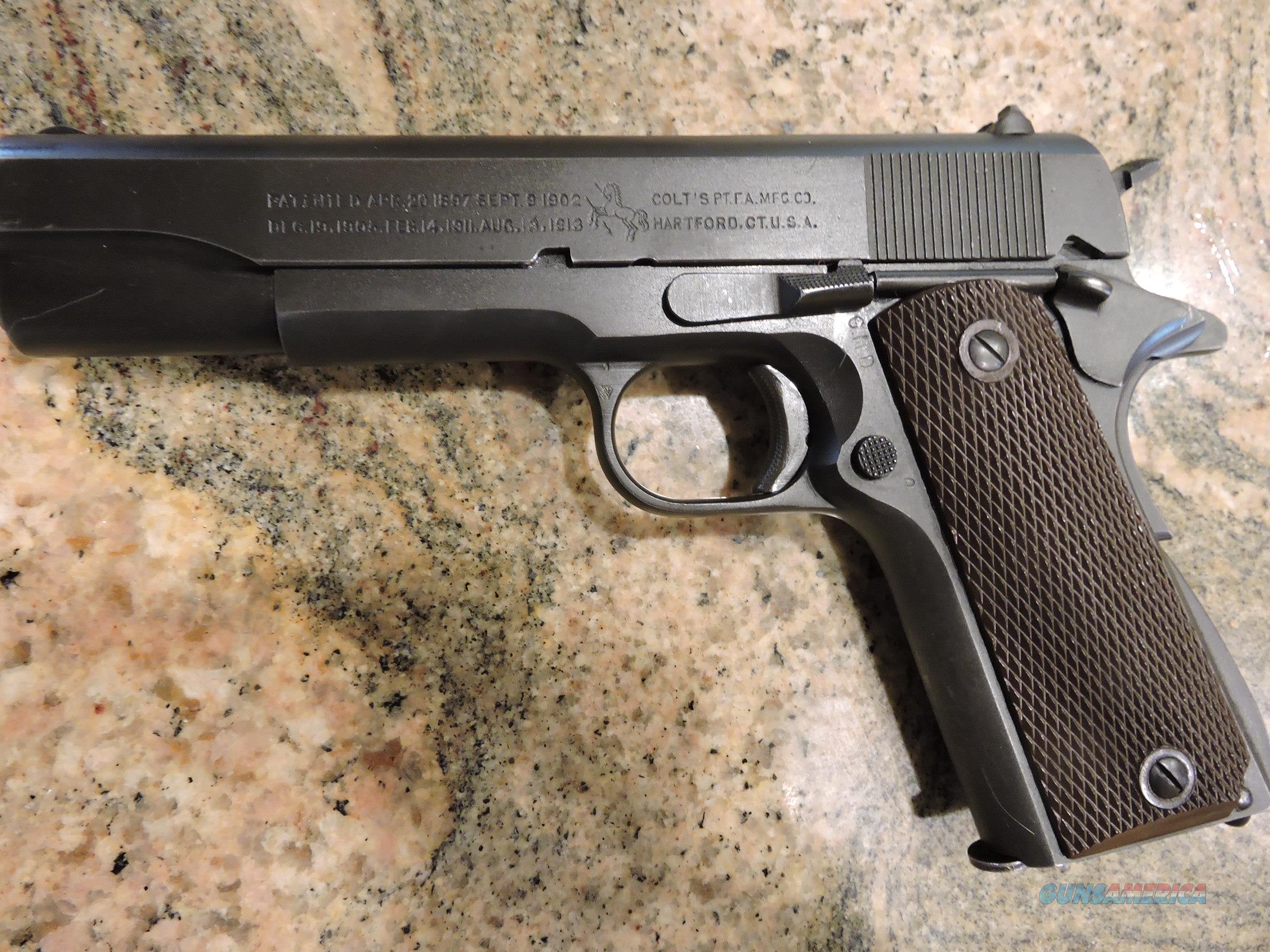 Colt M1911a1 Us Army 45 Acp Pistol For Sale At 987046345 0199