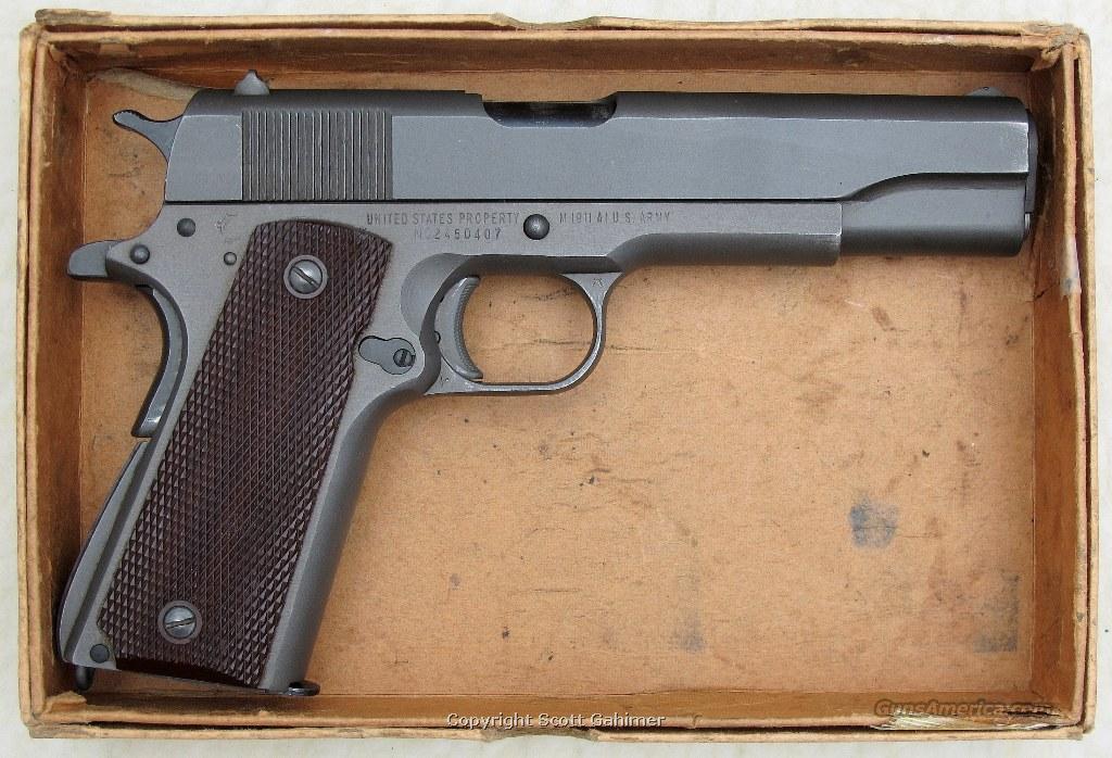 remington rand 1911a1 slide types