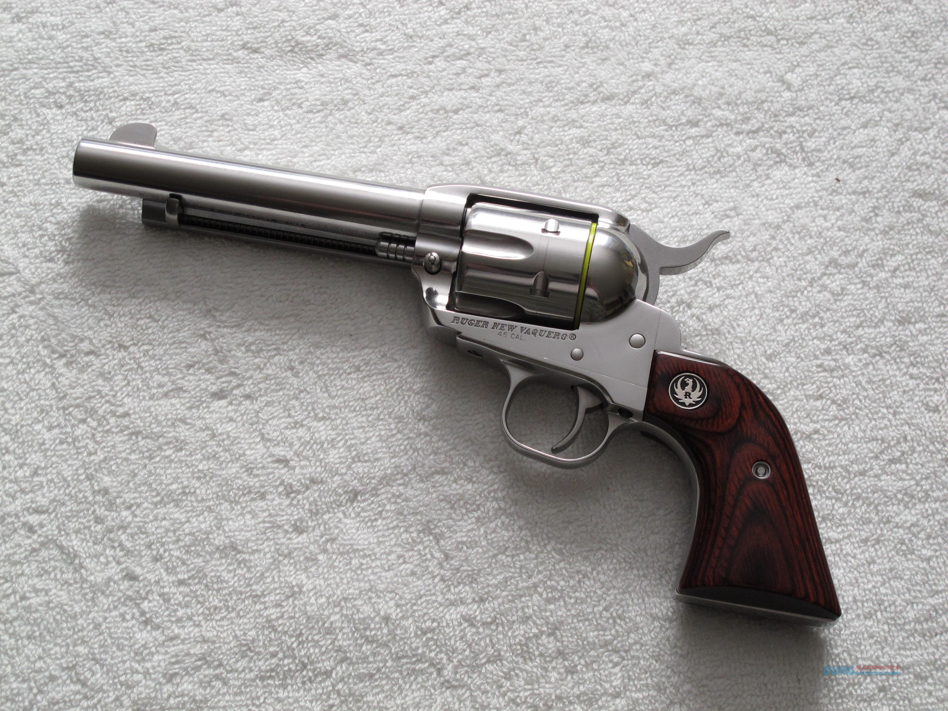 Ruger Vaquero .45 Colt in Stainless... for sale at Gunsamerica.com ...