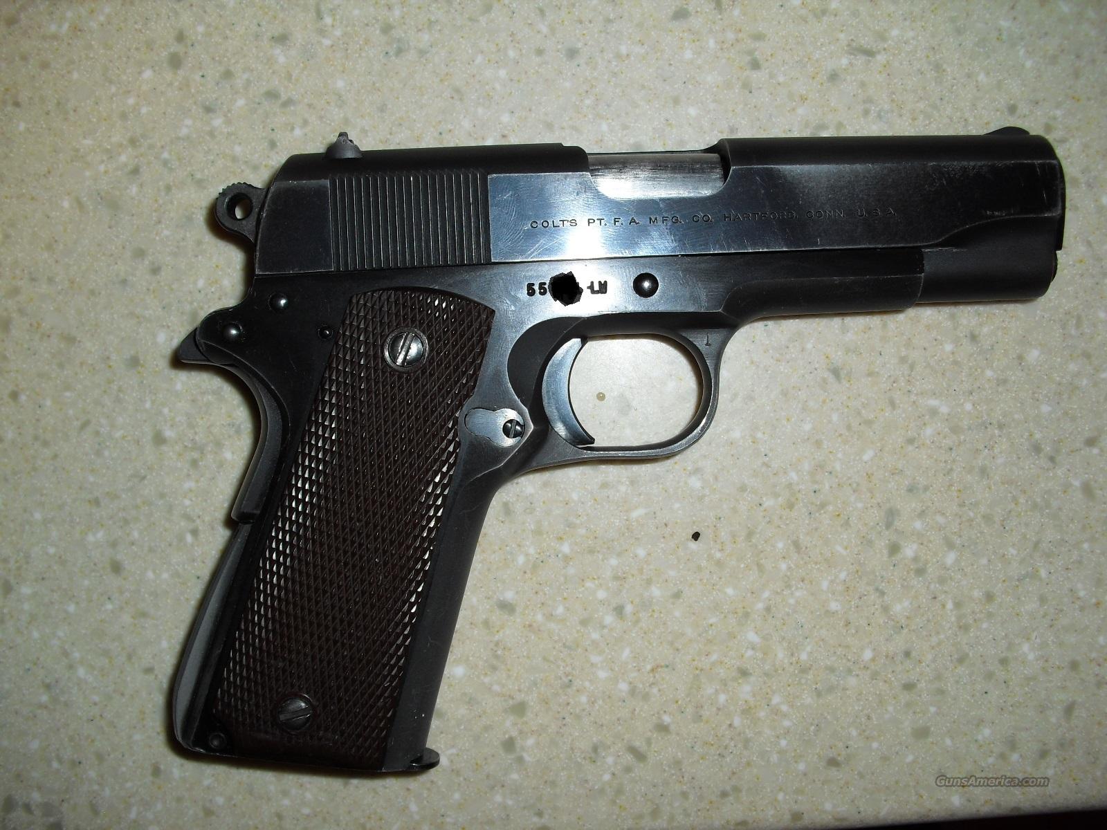 1968 Colt Lightweight Commander .45... for sale at Gunsamerica.com ...