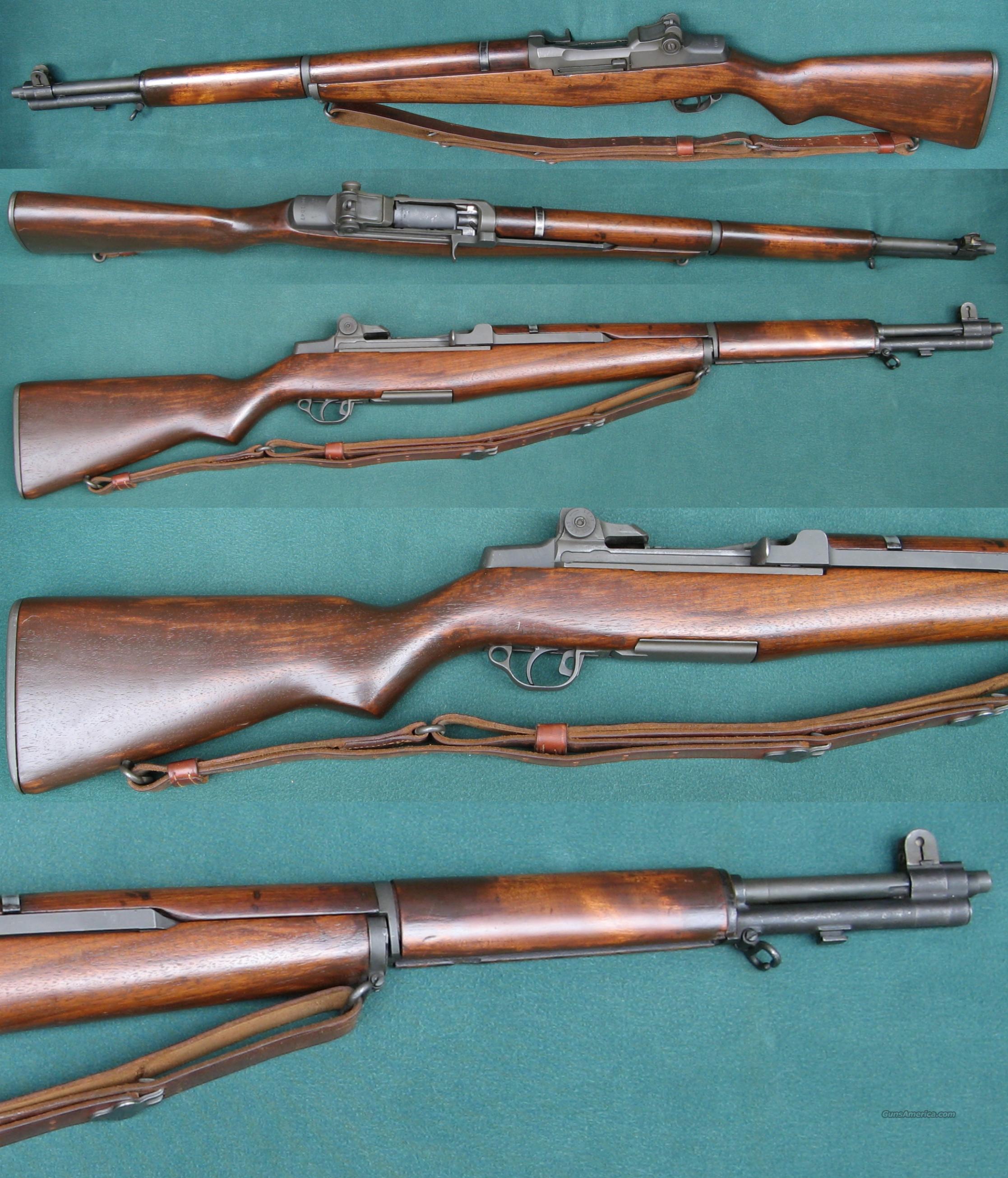 WWII M1 Garand Springfield Armory 3... for sale at Gunsamerica.com ...