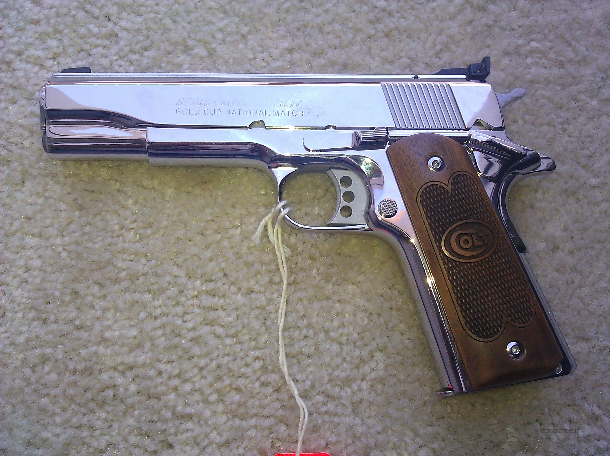 Colt National Match Royal Stainless For Sale At 974515648 