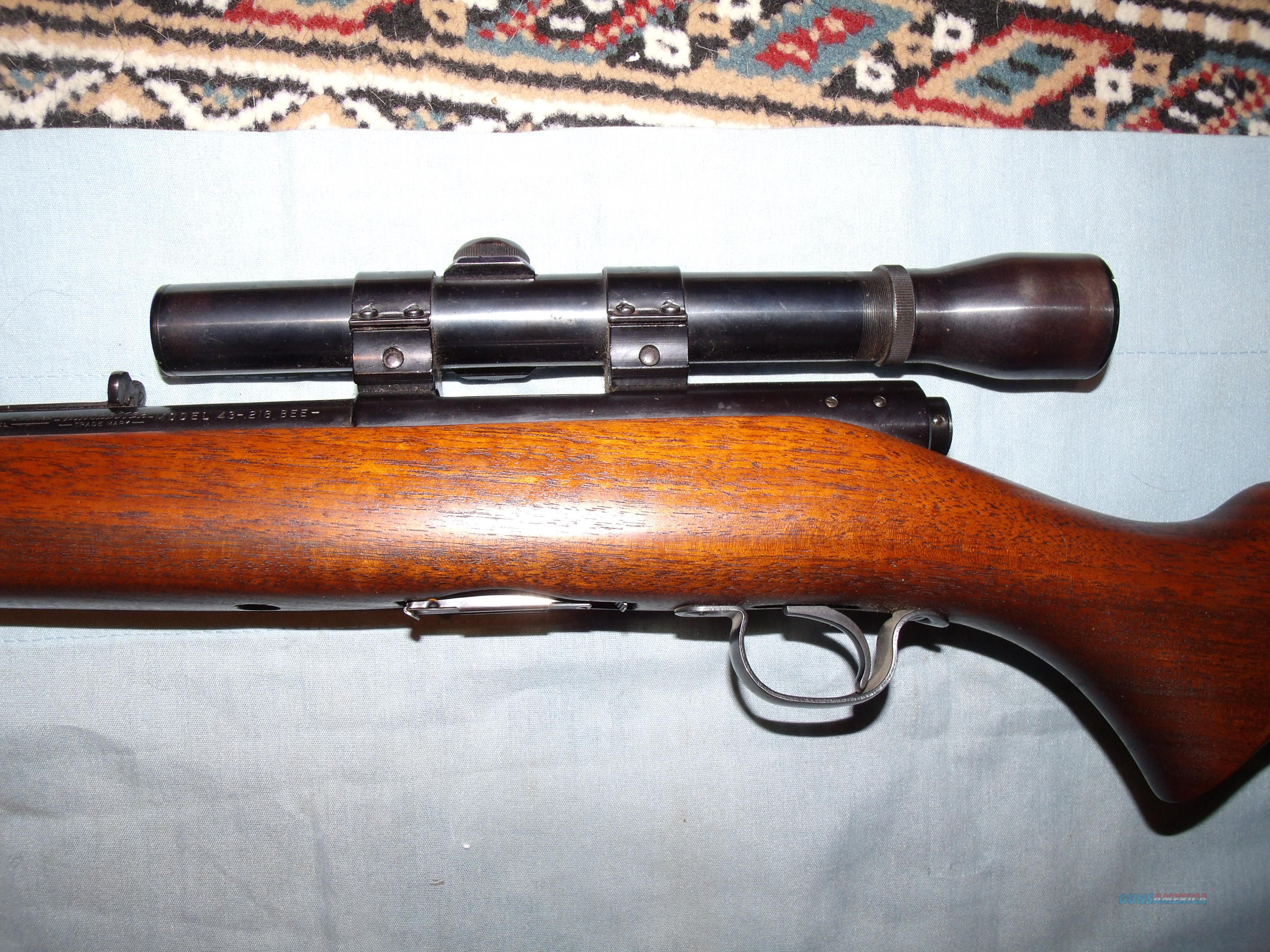 WINCHESTER MODEL 43 .218 BEE for sale