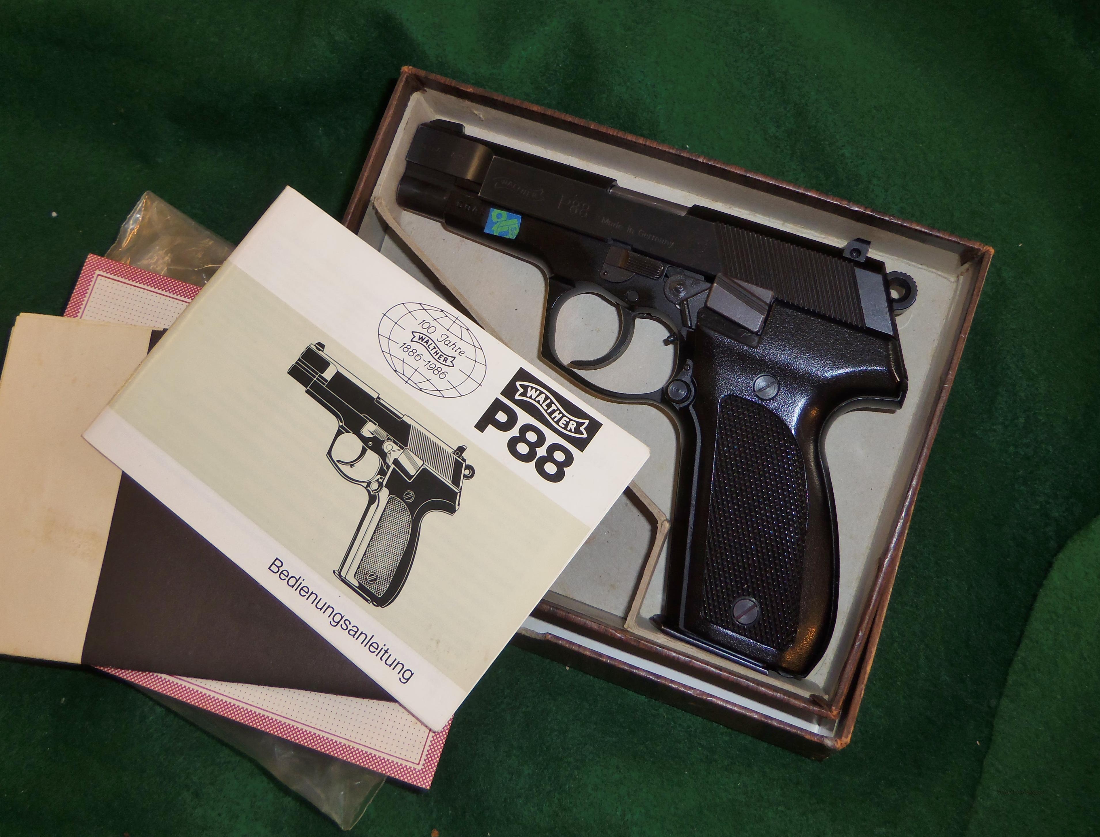 WALTHER GERMAN MADE P88 FULL SIZE S... for sale at Gunsamerica.com ...