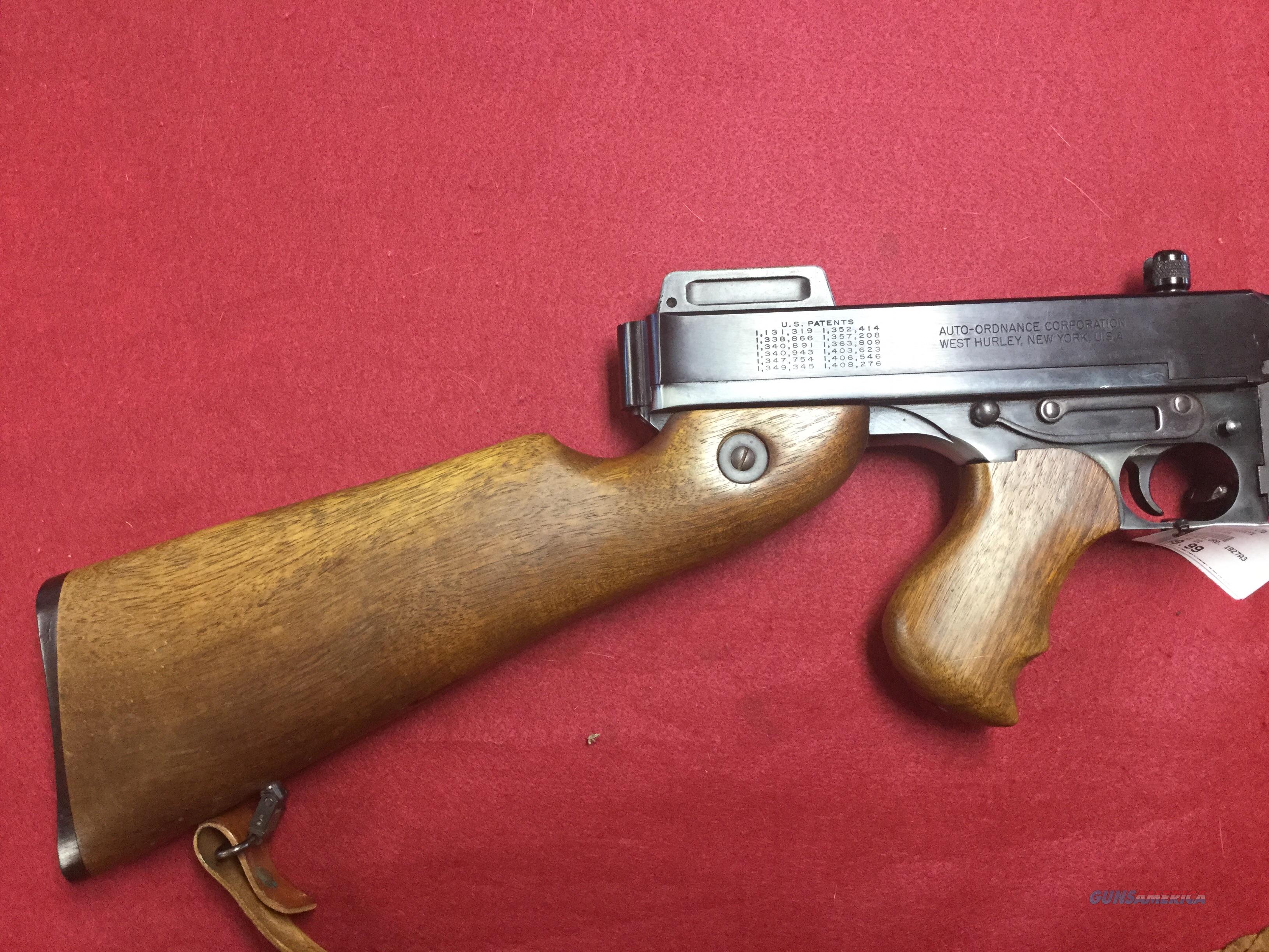 Thompson Model 1927 A3 22 LR for sale