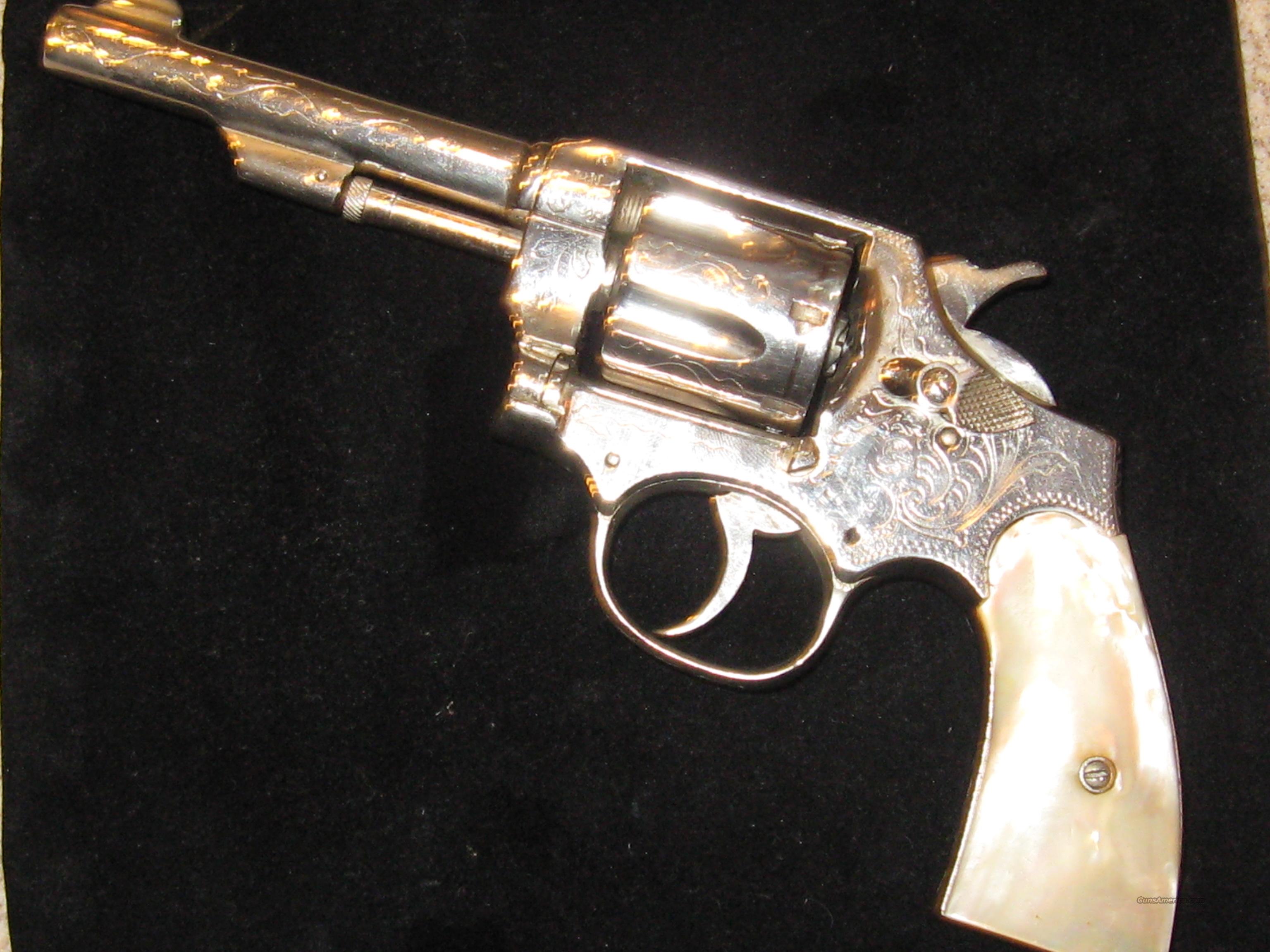 Spanish Model 1924 .38 Special caliber revolver for sale.