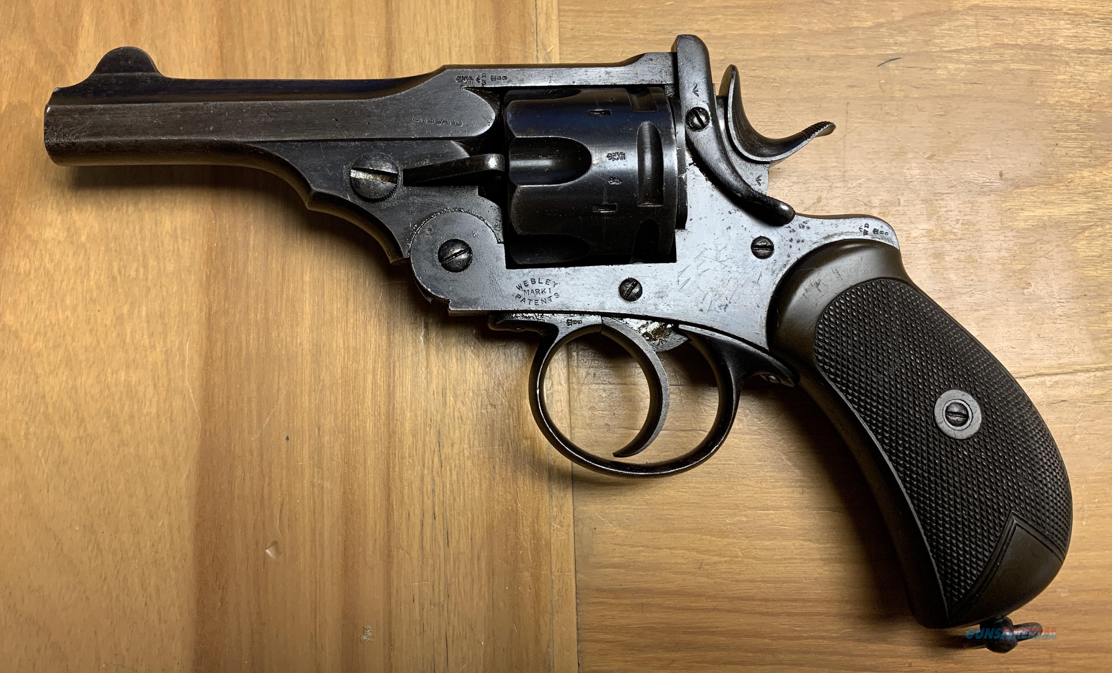 Antique Webley Mark 1 (Mk. I) Briti... for sale at Gunsamerica.com ...