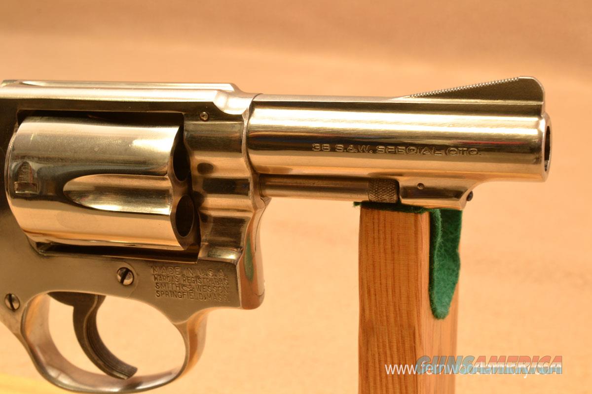 Smith & Wesson Model 36 Nickel 3 In... for sale at Gunsamerica.com ...