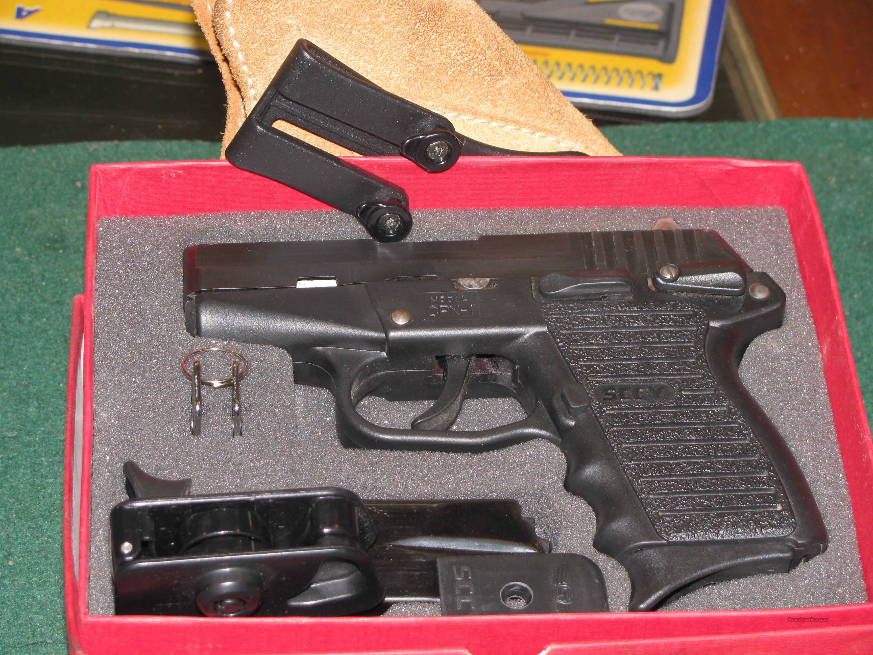 SCCY Ind CPX1CB CPX-1 Gen 2 DAO 9mm... for sale at Gunsamerica.com ...