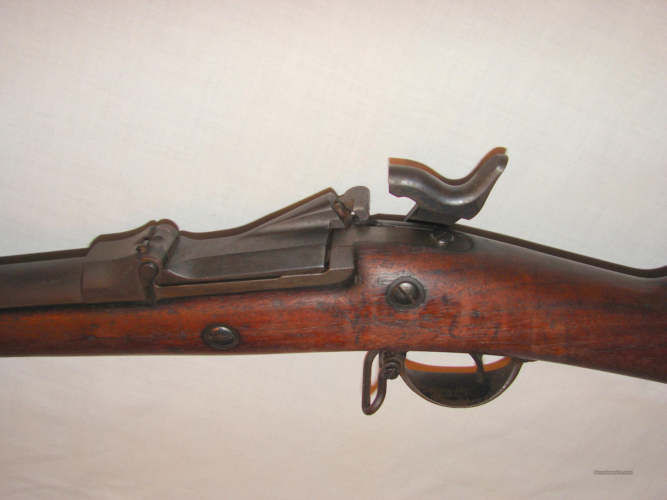 1873 springfield trapdoor rifle with bayonet