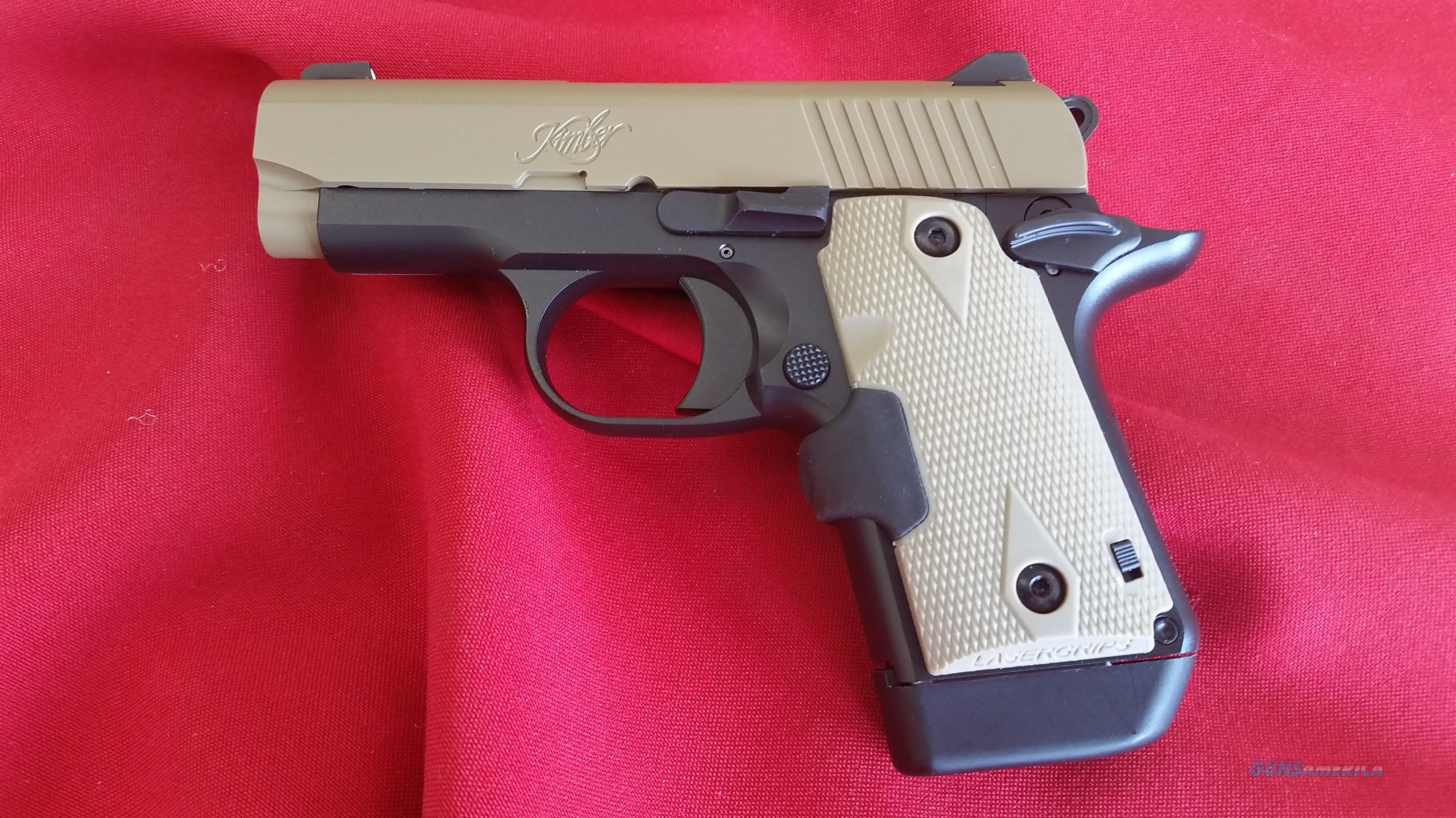 Kimber Micro 9 Lg Desert Tan W Cri For Sale At